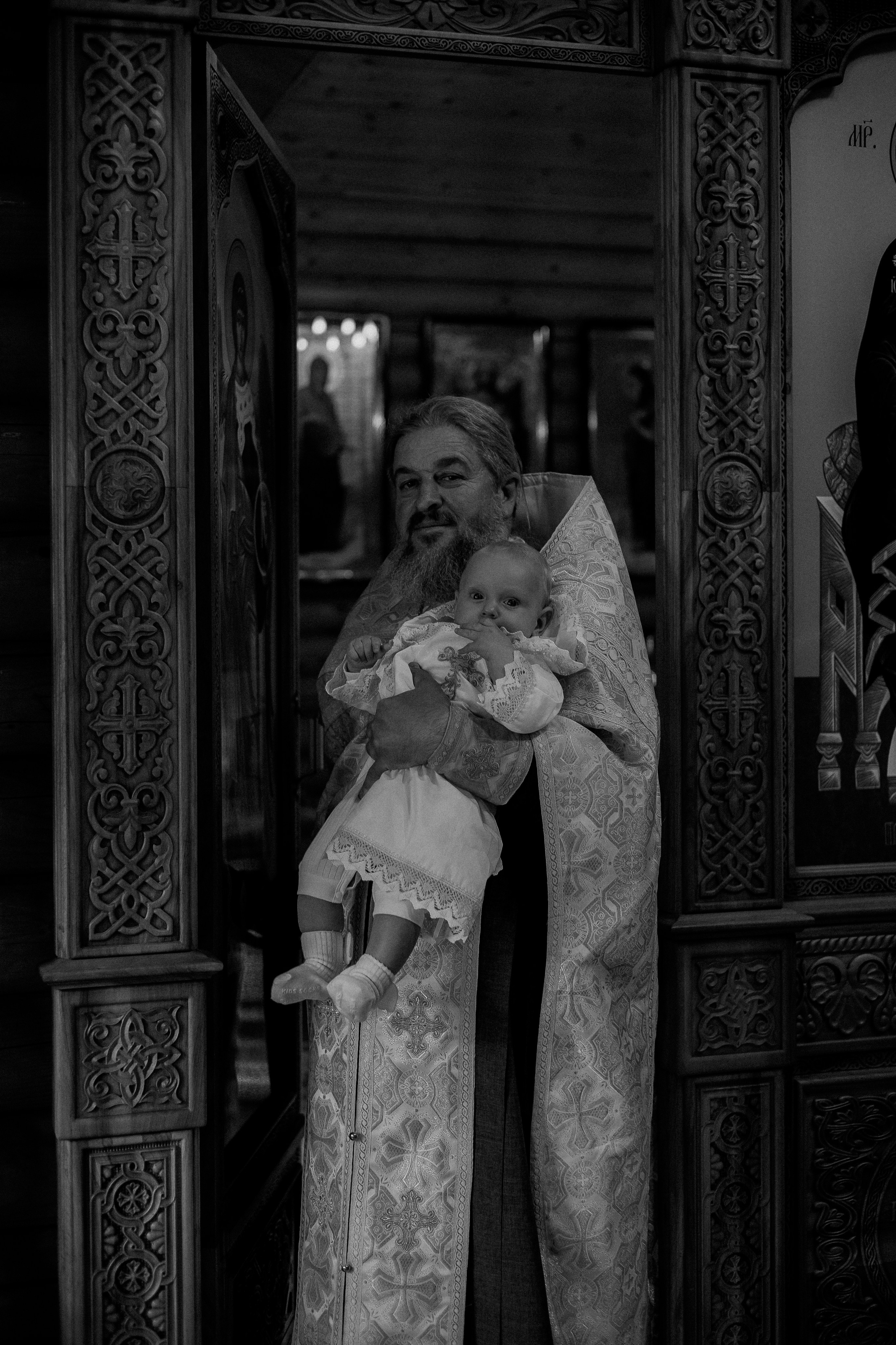 Крещение Андрюши. Фотограф Анастасия Ципура
