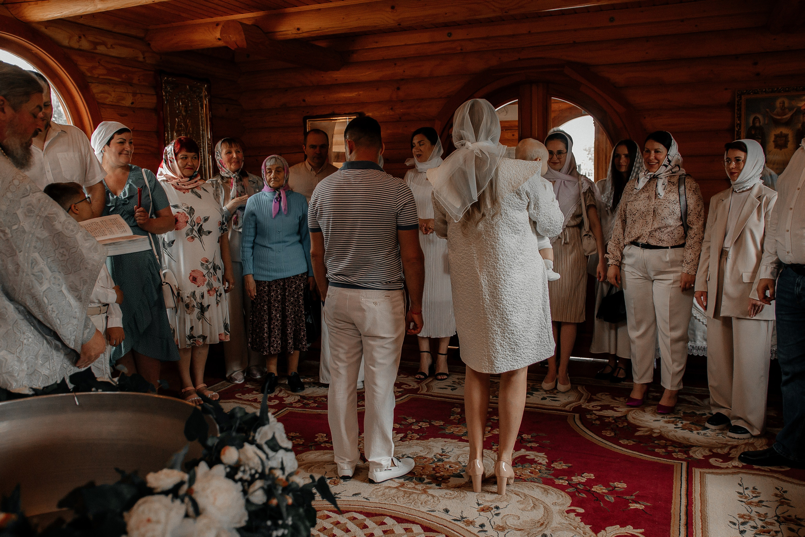 Крещение Андрюши. Фотограф Анастасия Ципура