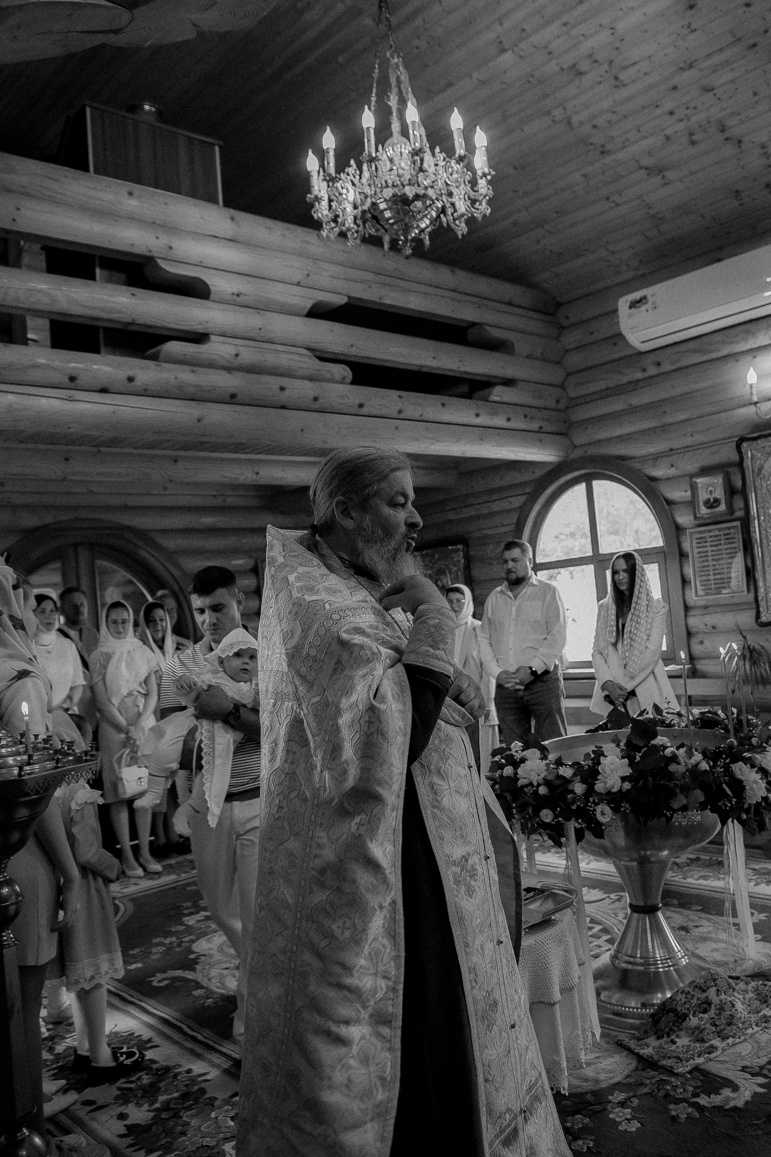 Крещение Андрюши. Фотограф Анастасия Ципура