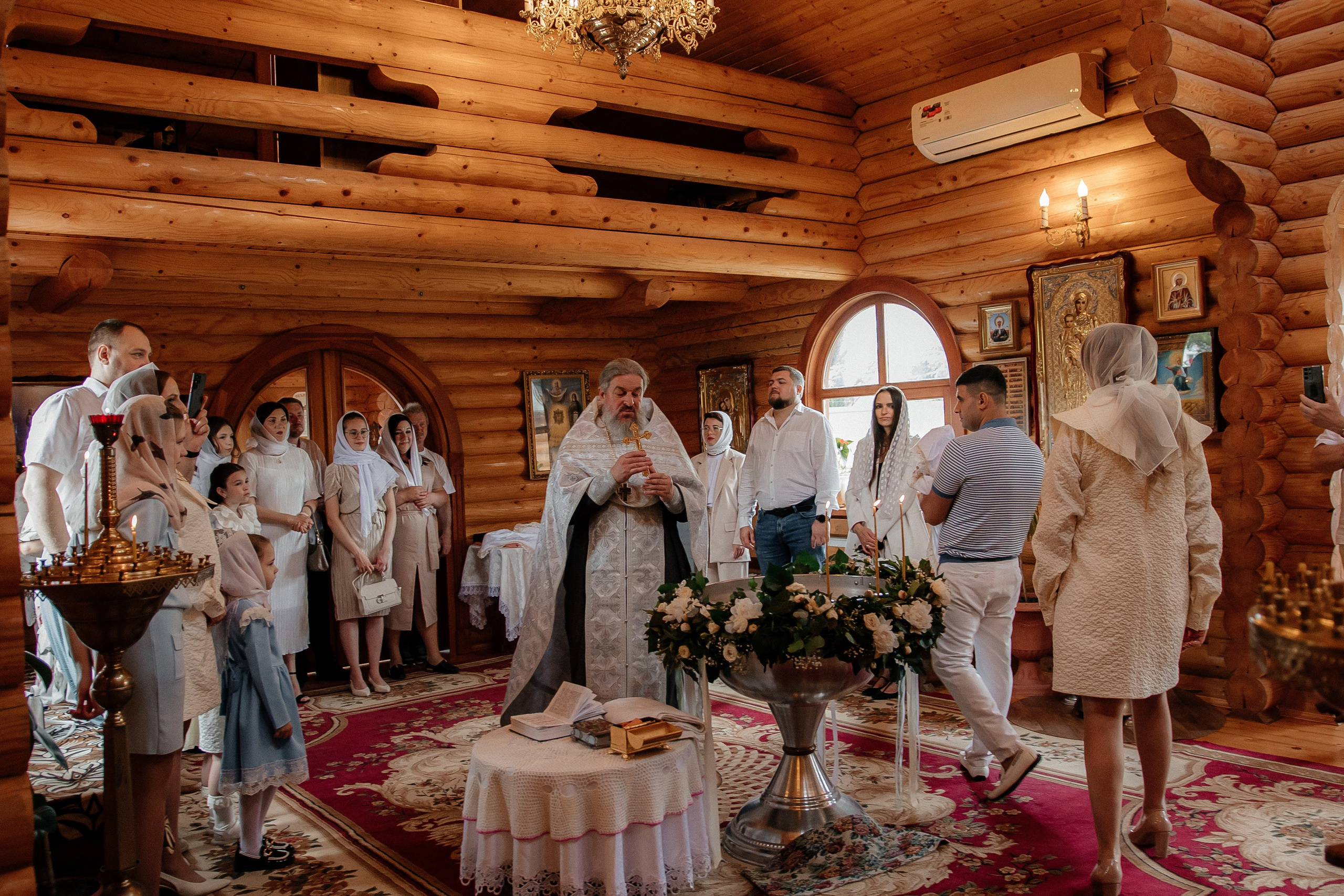 Крещение Андрюши. Фотограф Анастасия Ципура