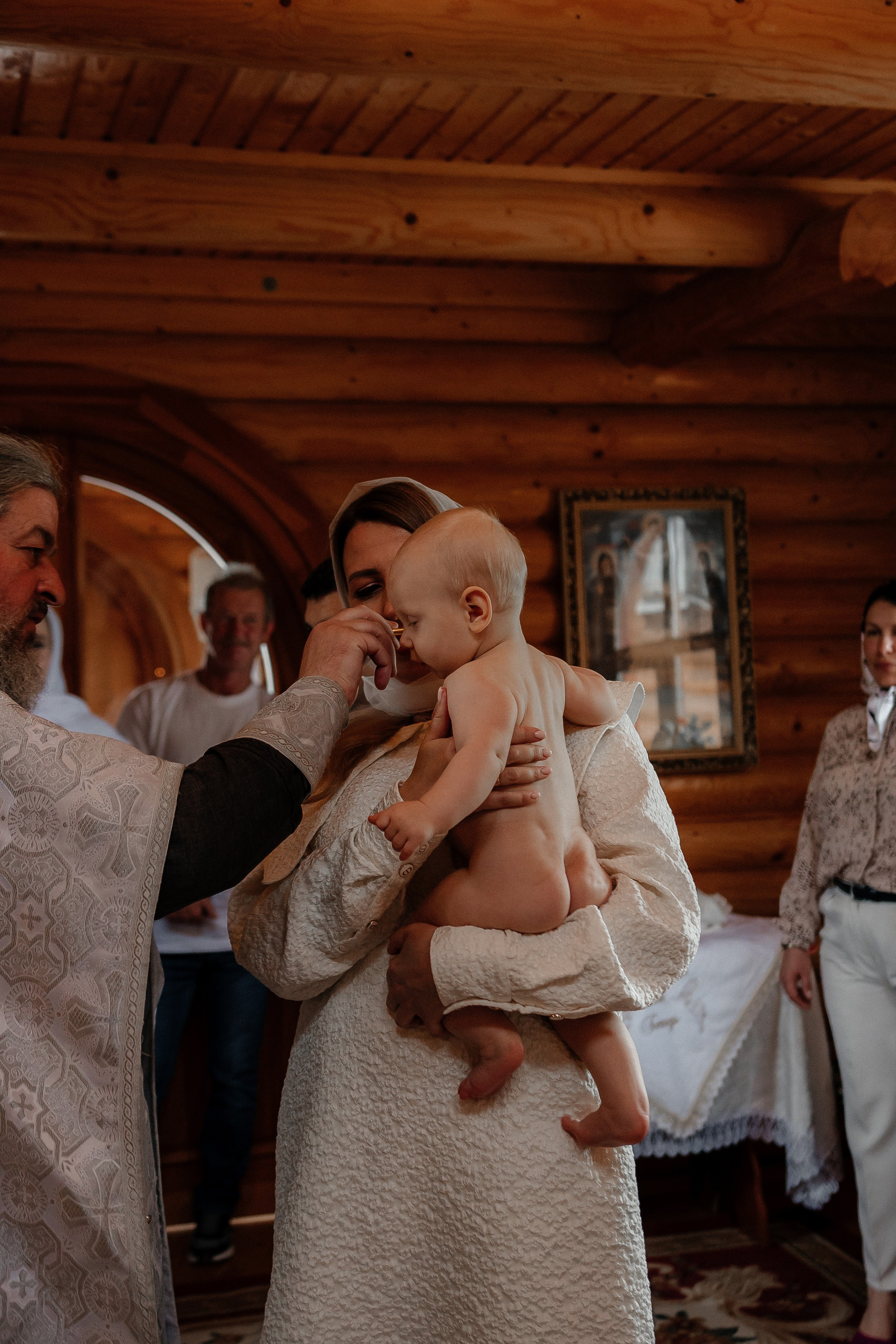 Крещение Андрюши. Фотограф Анастасия Ципура
