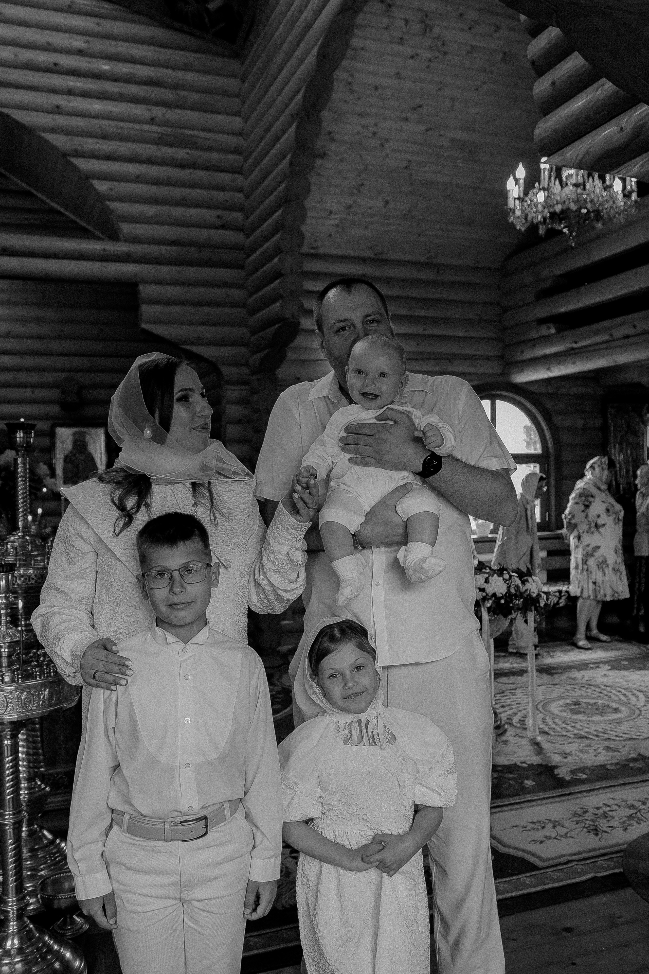 Крещение Андрюши. Фотограф Анастасия Ципура