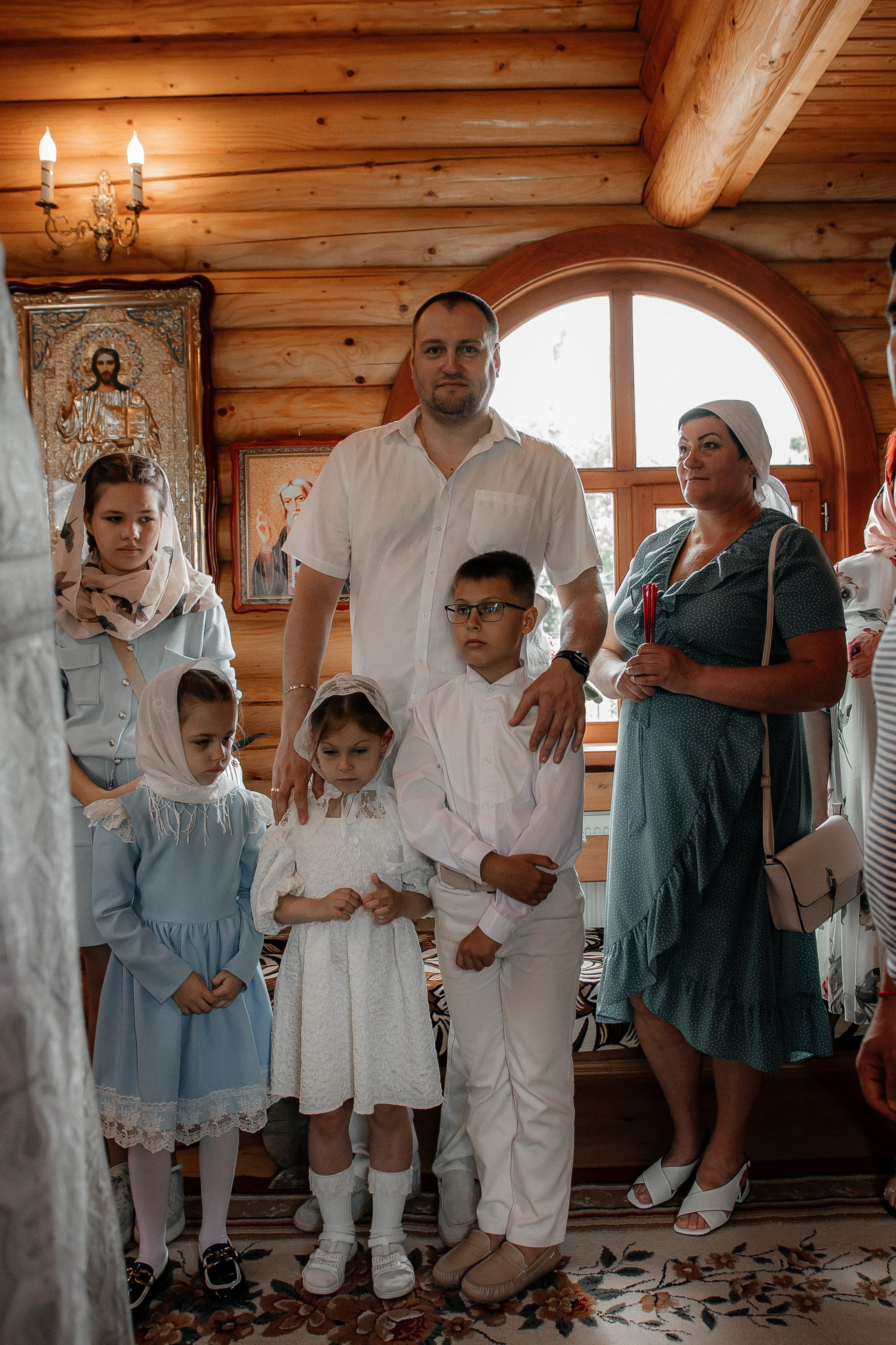 Крещение Андрюши. Фотограф Анастасия Ципура