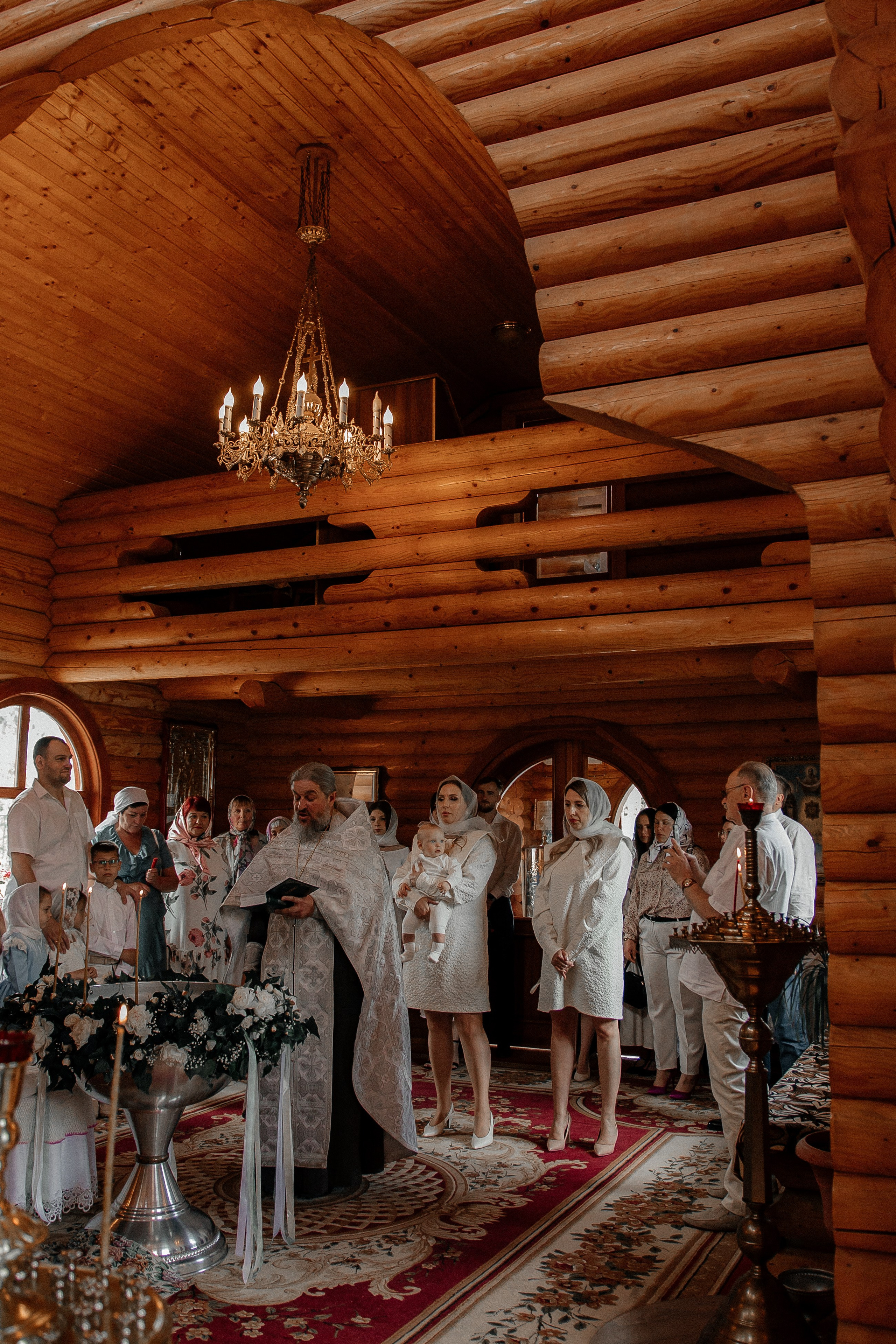 Крещение Андрюши. Фотограф Анастасия Ципура