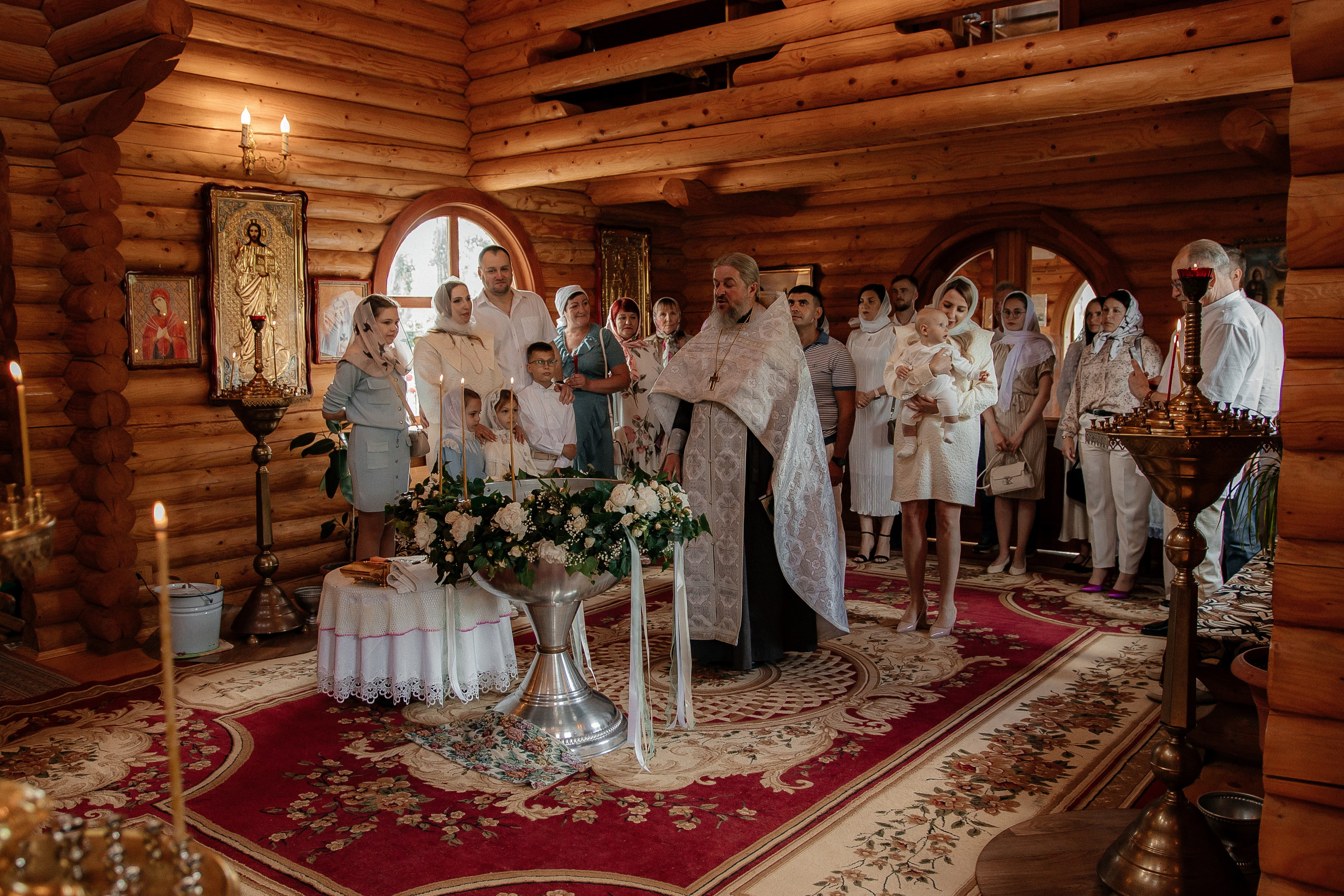 Крещение Андрюши. Фотограф Анастасия Ципура