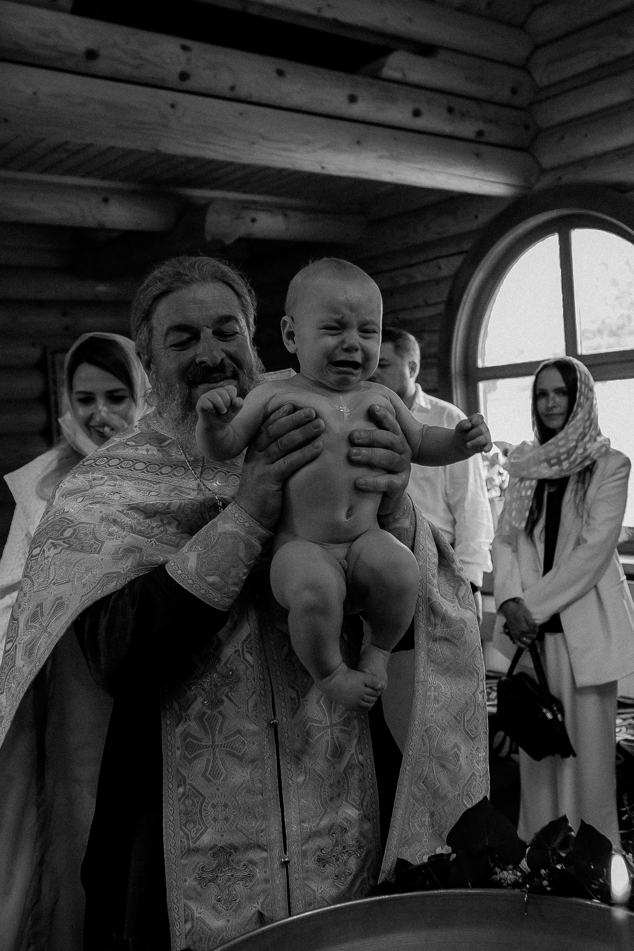 Крещение Андрюши. Фотограф Анастасия Ципура