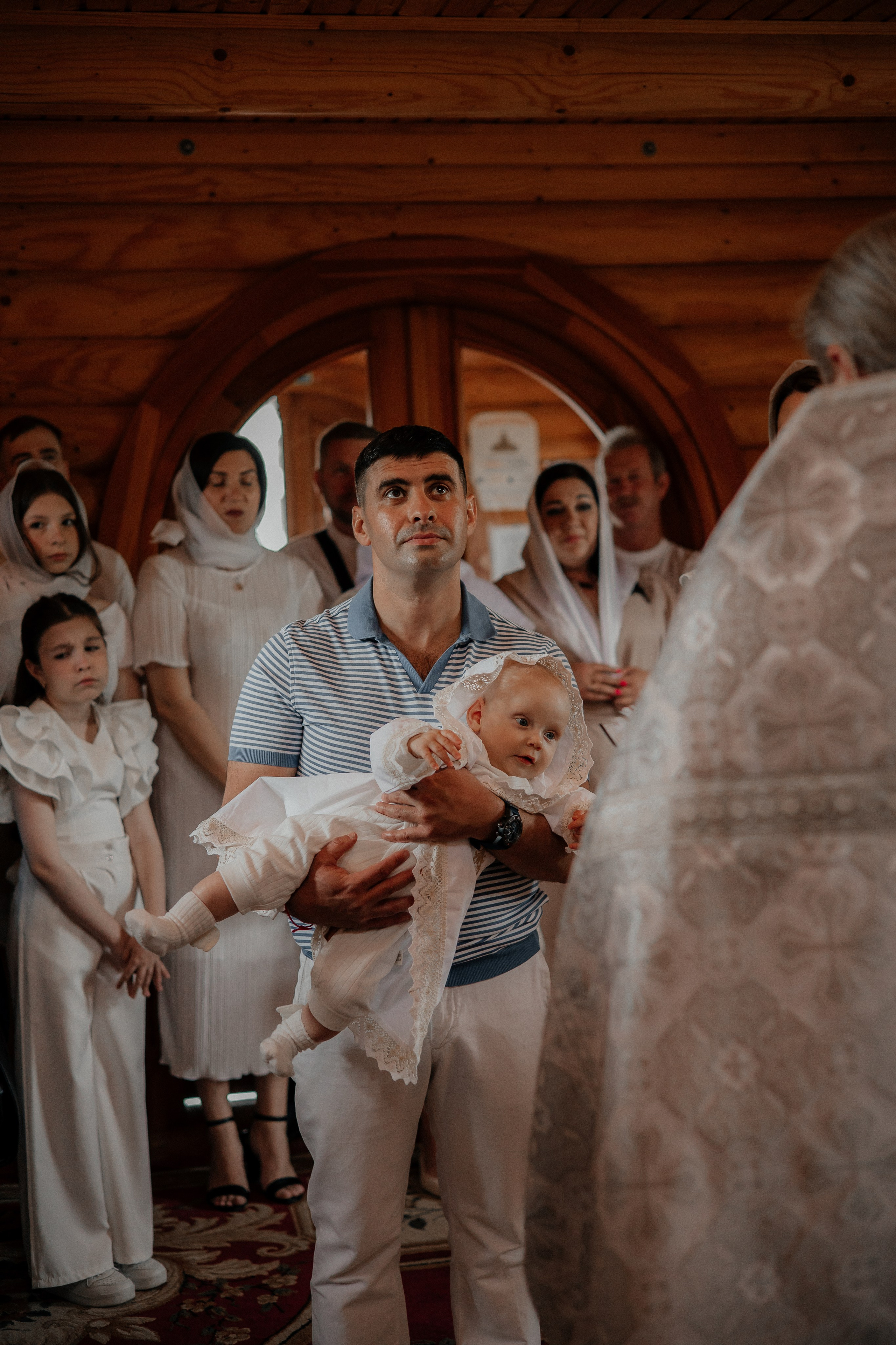 Крещение Андрюши. Фотограф Анастасия Ципура