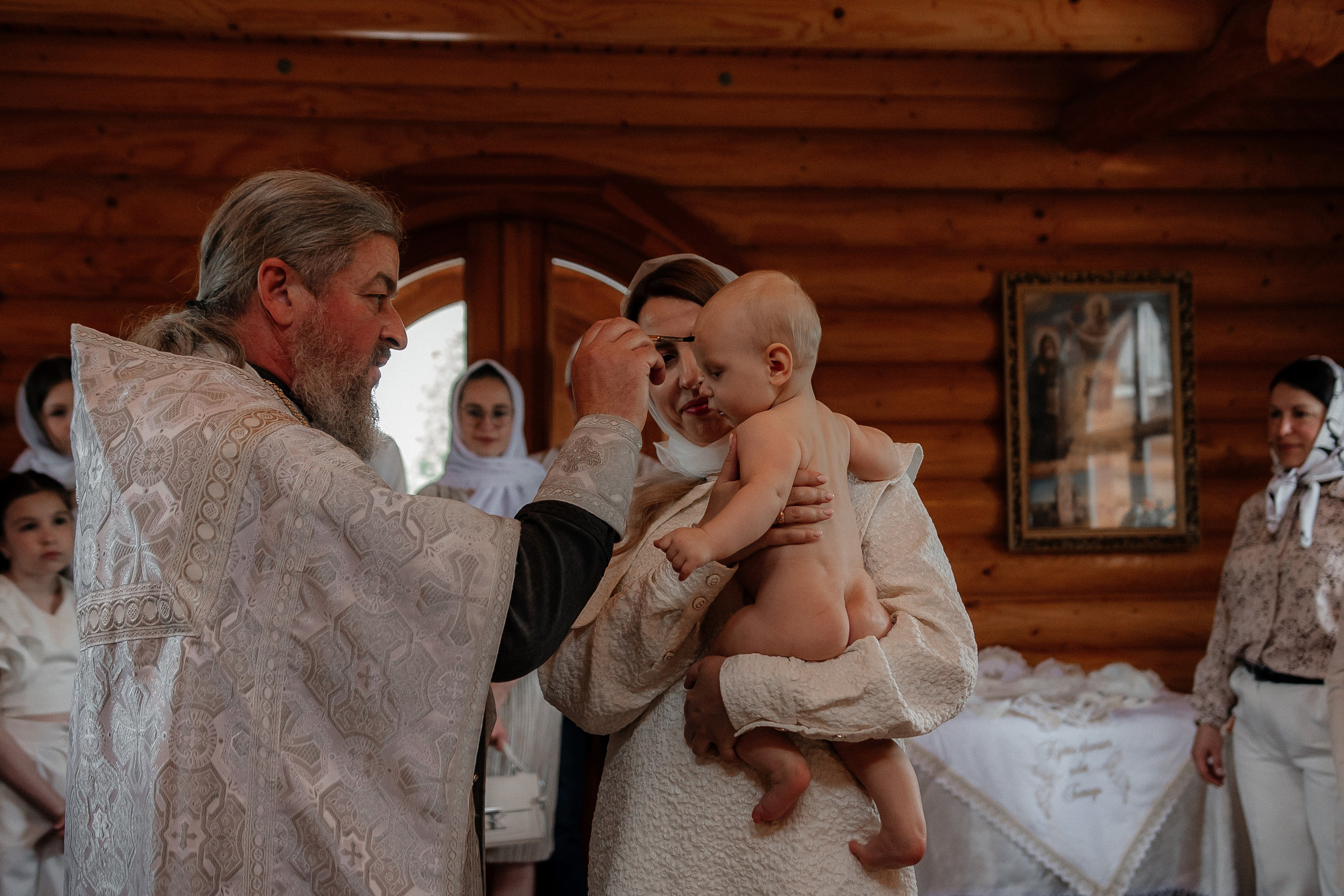 Крещение Андрюши. Фотограф Анастасия Ципура