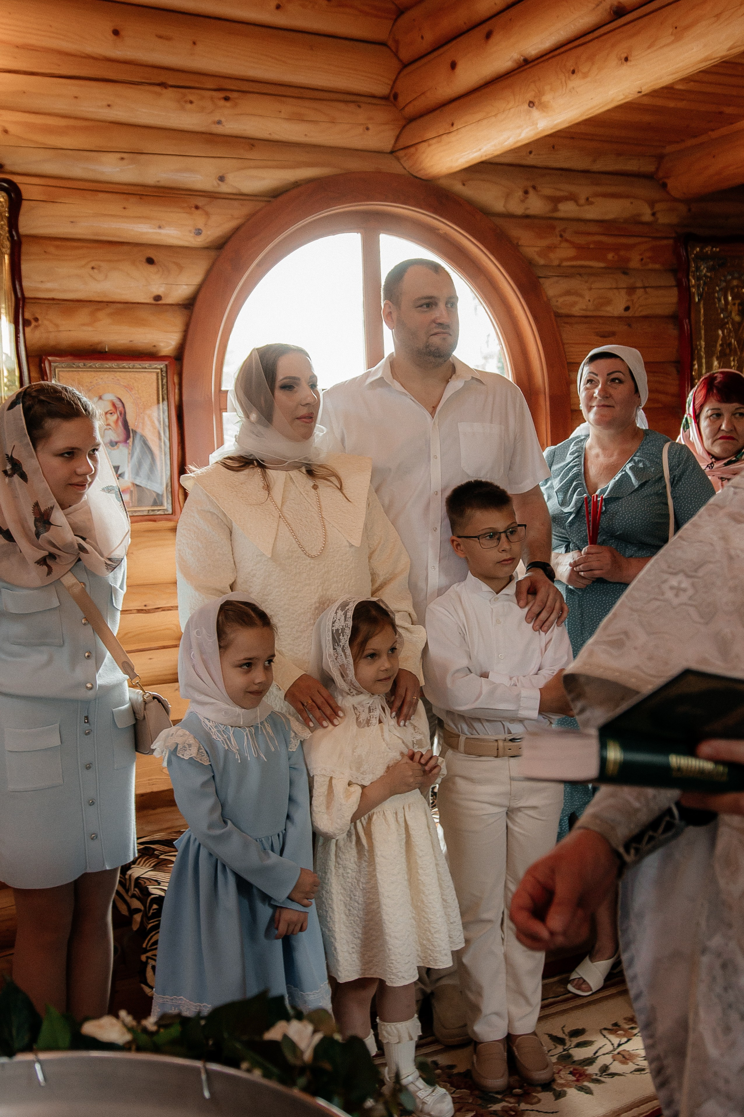 Крещение Андрюши. Фотограф Анастасия Ципура
