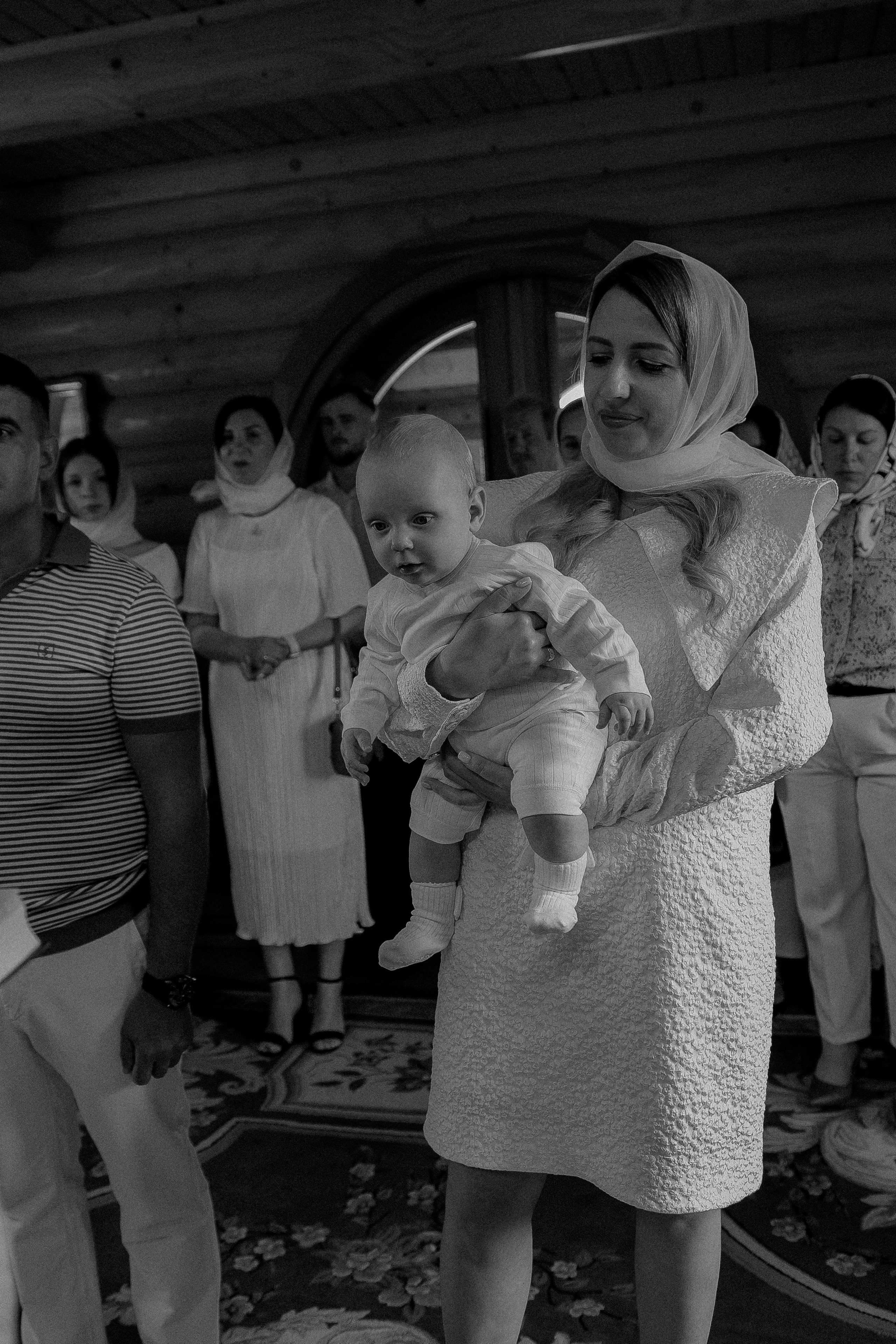 Крещение Андрюши. Фотограф Анастасия Ципура