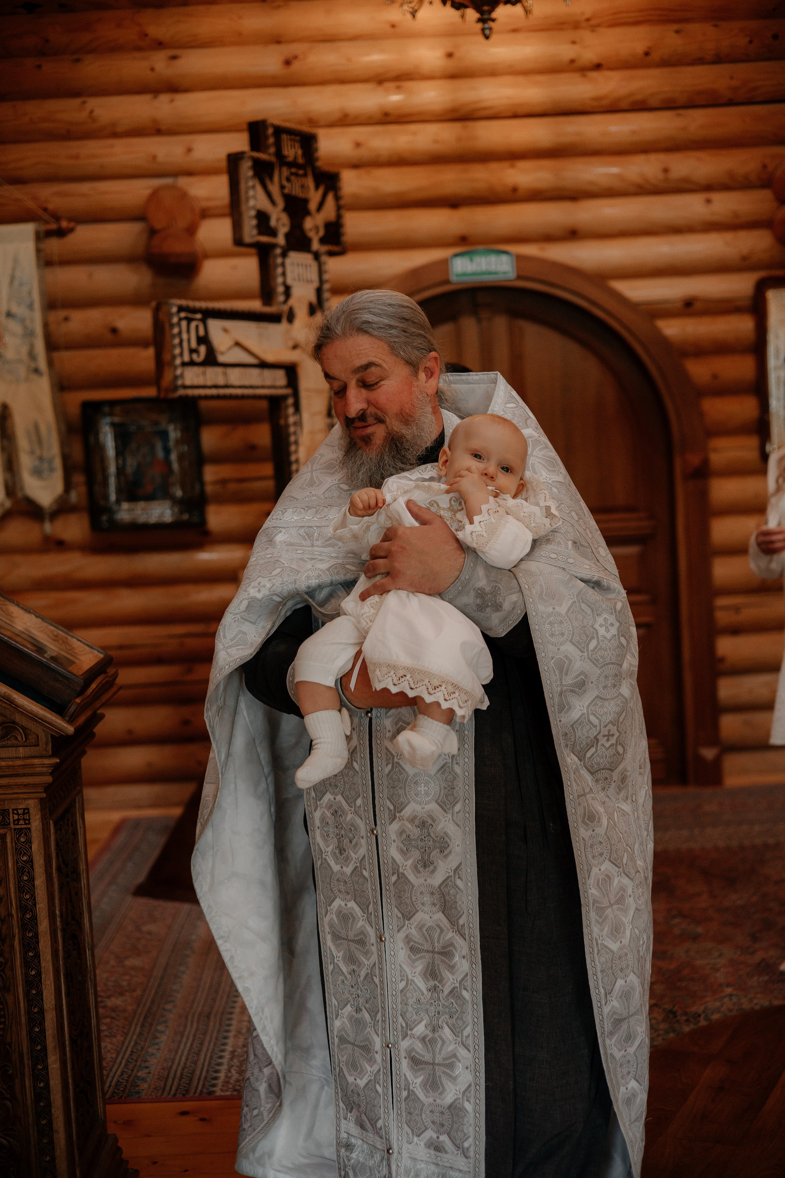 Крещение Андрюши. Фотограф Анастасия Ципура