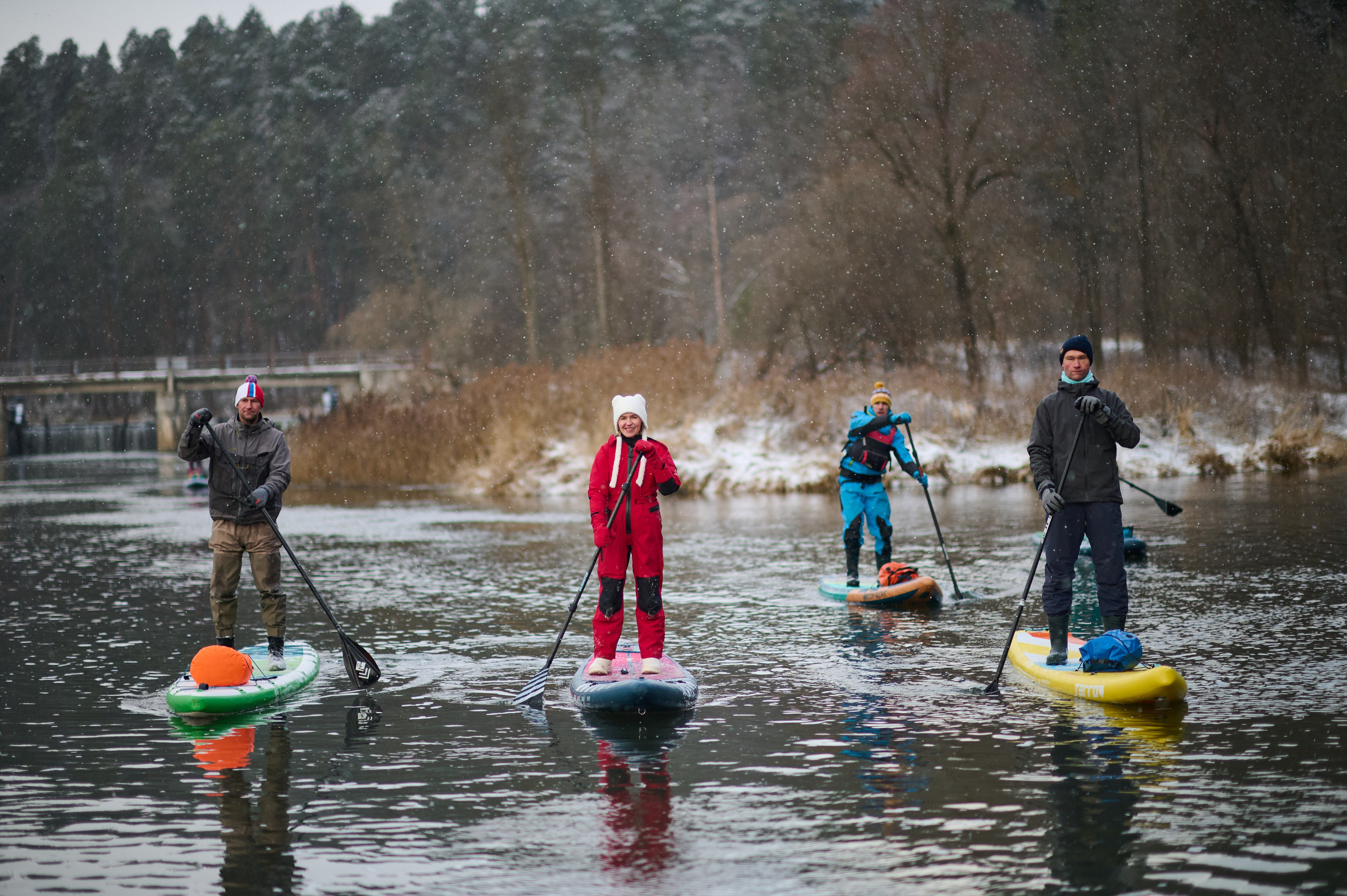 Начало зимы р. Лопасня. Главная