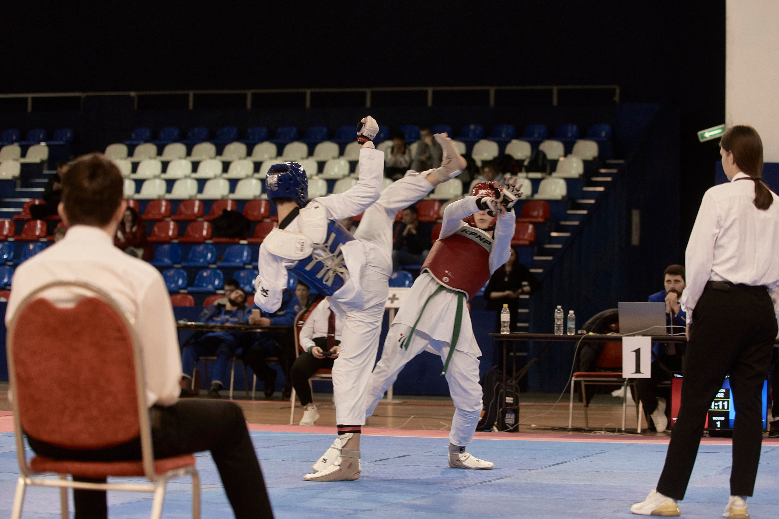Taekwondo kids. Фотограф Наталья Леонова