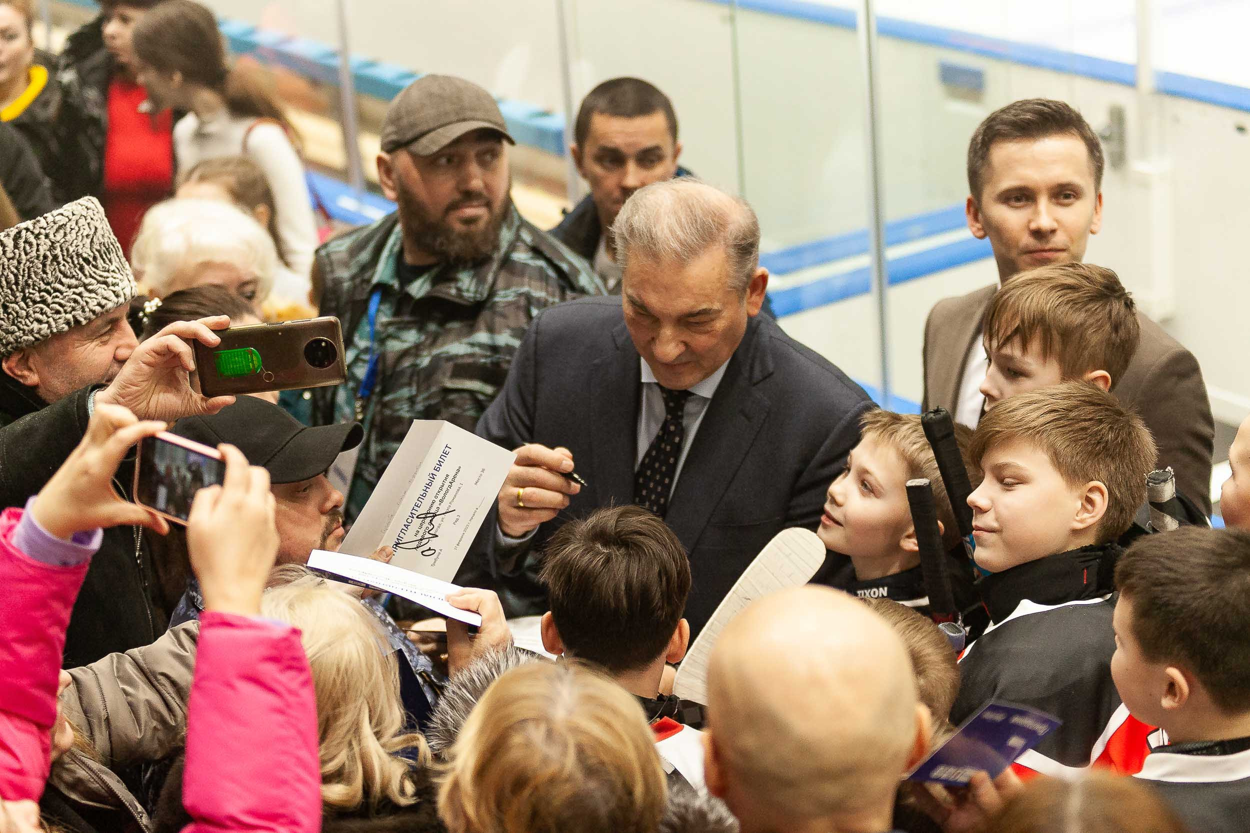 Торжественная церемония открытия «ВологдАрена»