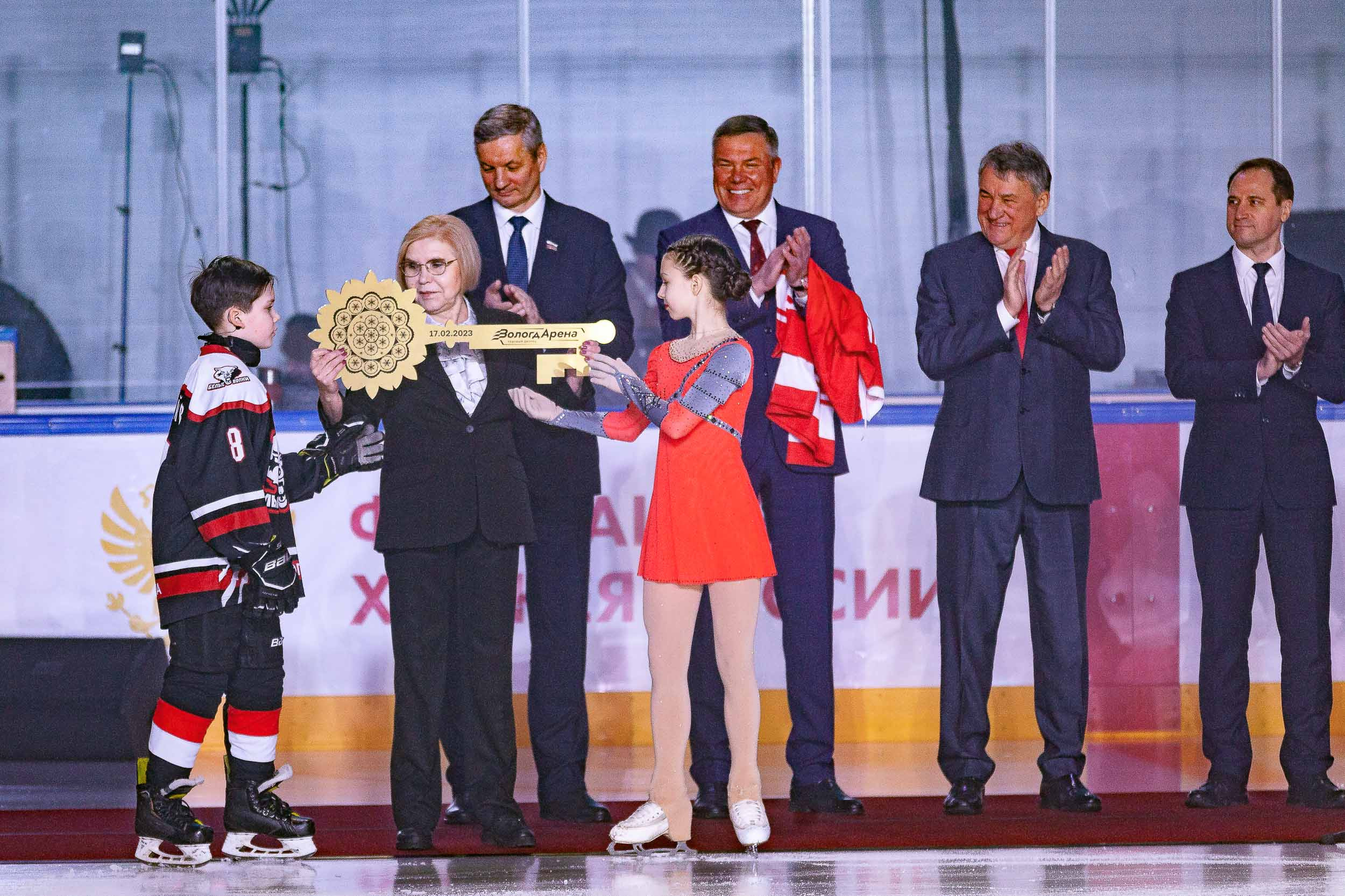 Торжественная церемония открытия «ВологдАрена»