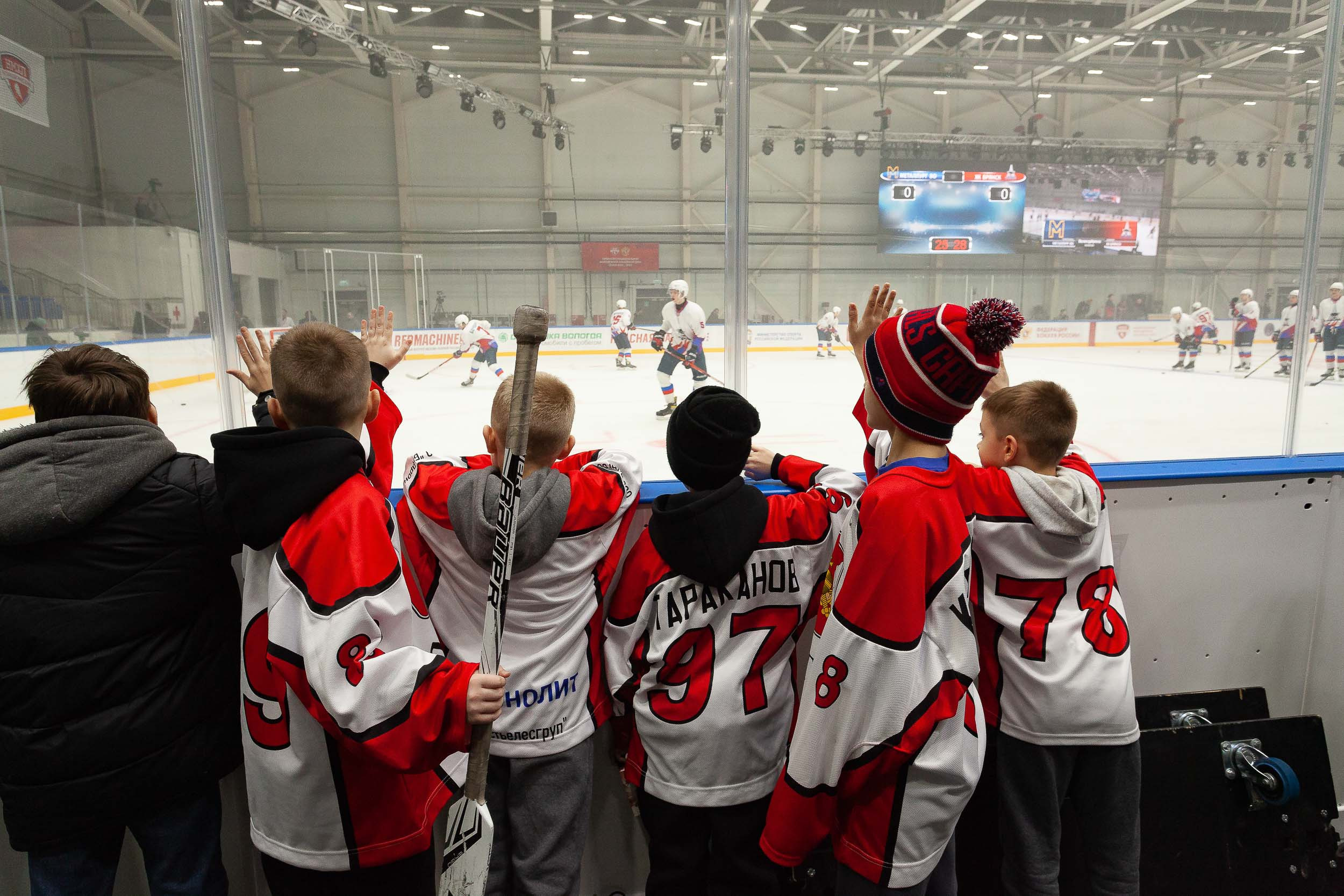 Торжественная церемония открытия «ВологдАрена»