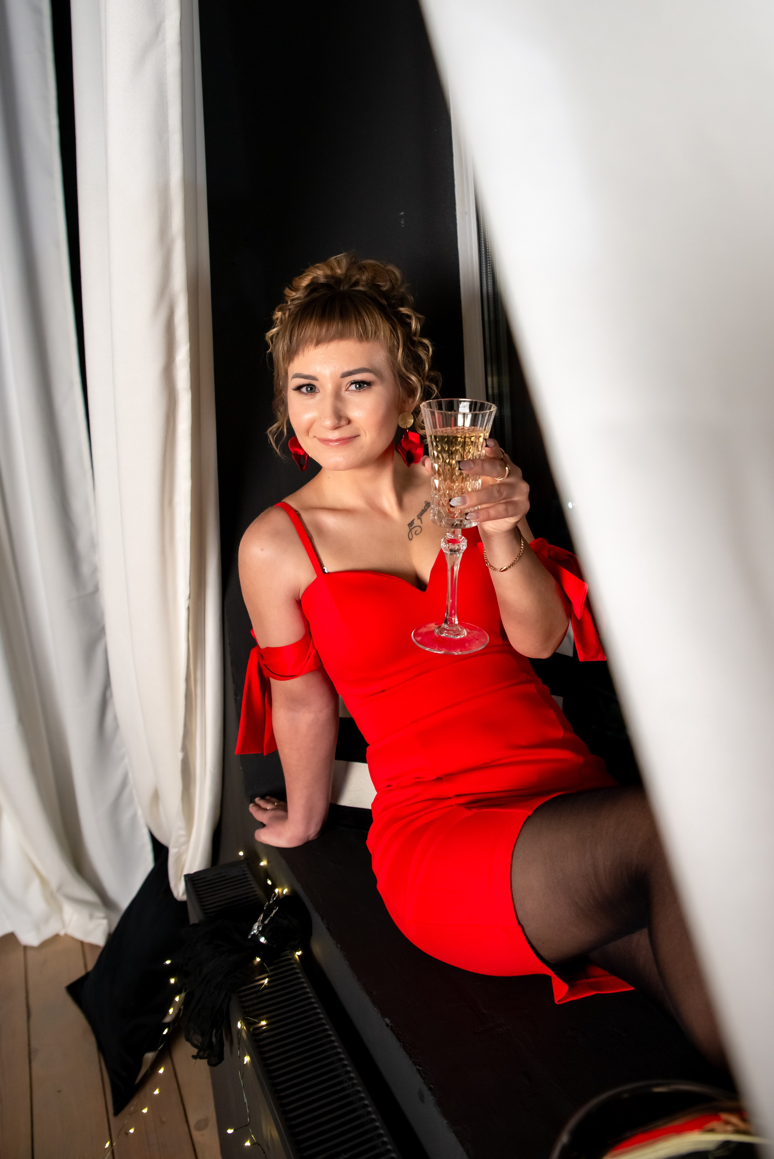 Новогодняя студийная. Фотограф Крещение Венчание Москва