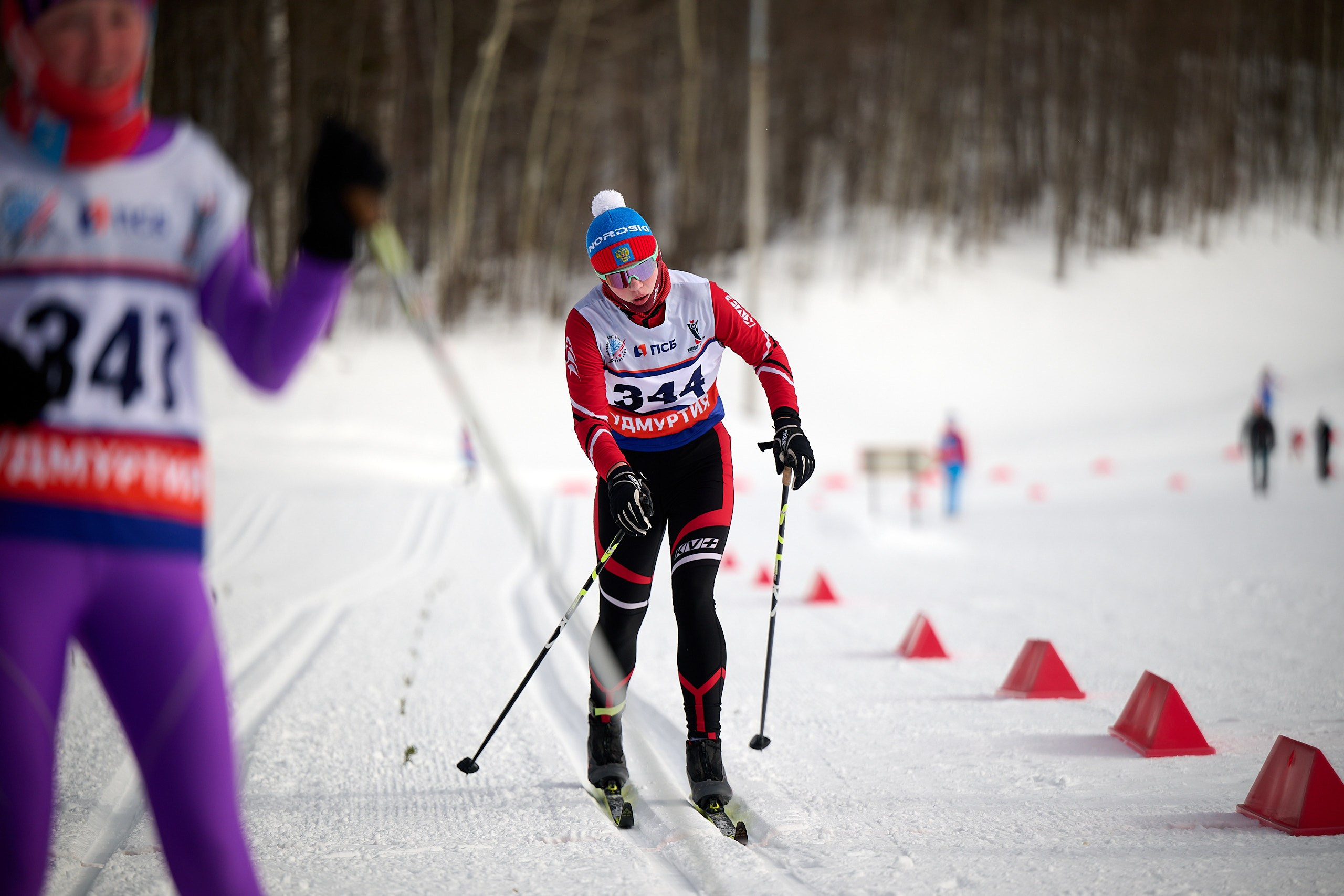 Всероссийские соревнования по лыжным гонкам «Пионерская правда». Ижевс. Спортивный репортажный фотограф в Ижевске Сергей Мерзляков