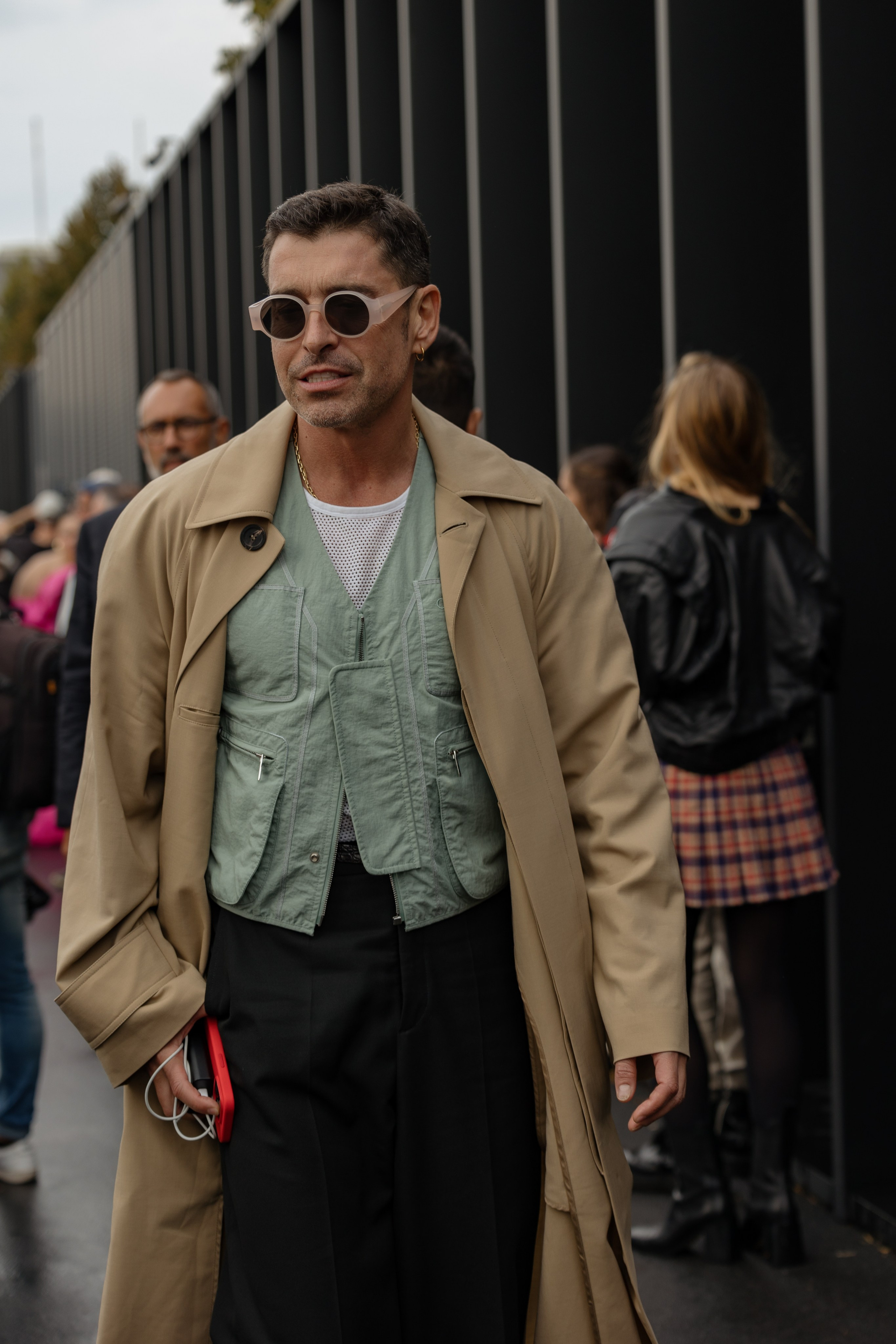 MFW SPRING/SUMMER 2024 GUCCI. Photographer in Milan Ivan Goncharov