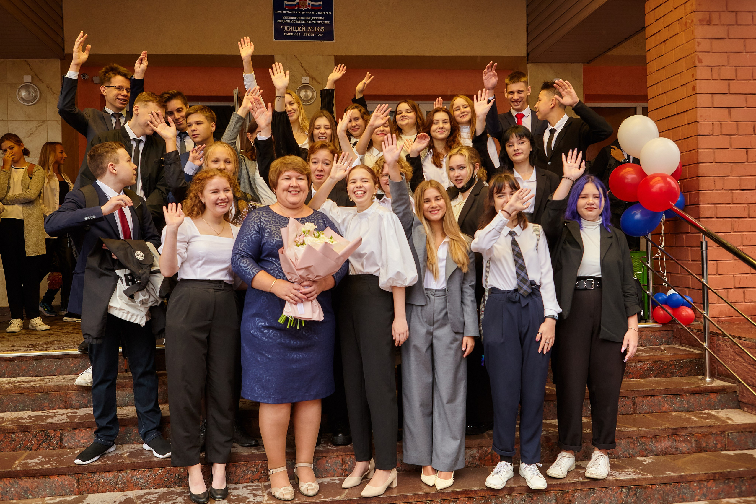 1 сентября, лицей 165. Светлана Родионова — фотограф спортивный и не только