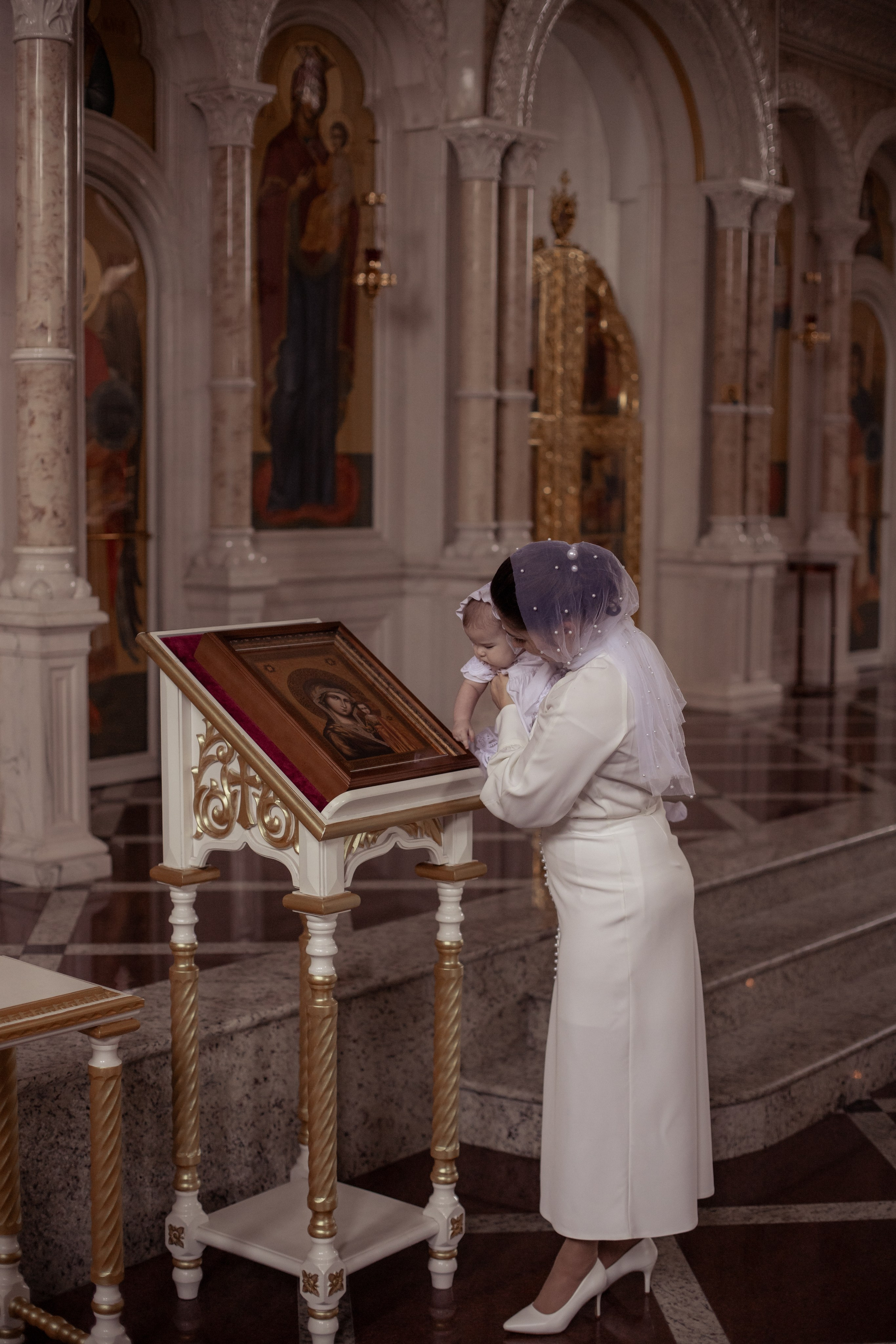 Таинство малышки Киры (храм Александра Невского п.Совхозный Славянск-на-Кубани). Фотограф в Северском районе| г. Краснодар Алена Заливчая