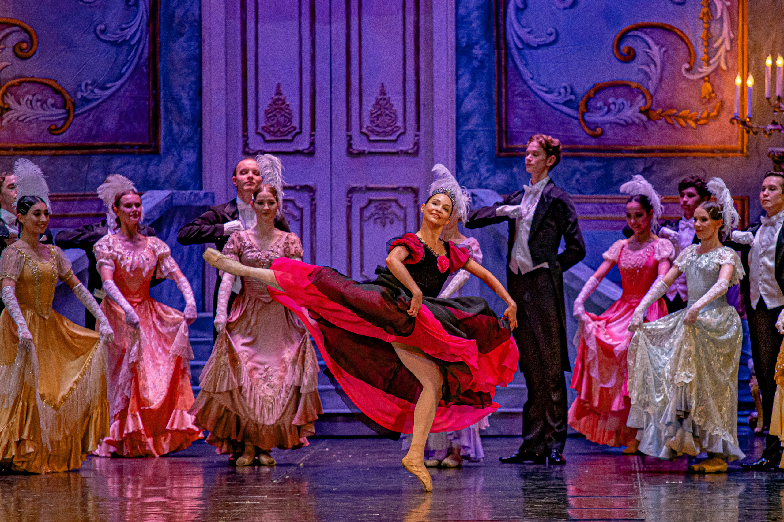 Анюта — спектакль — премьера на сцене Зимнего театра Марийского театра оперы и балета. Фотограф в Сочи Юрий Шептаев