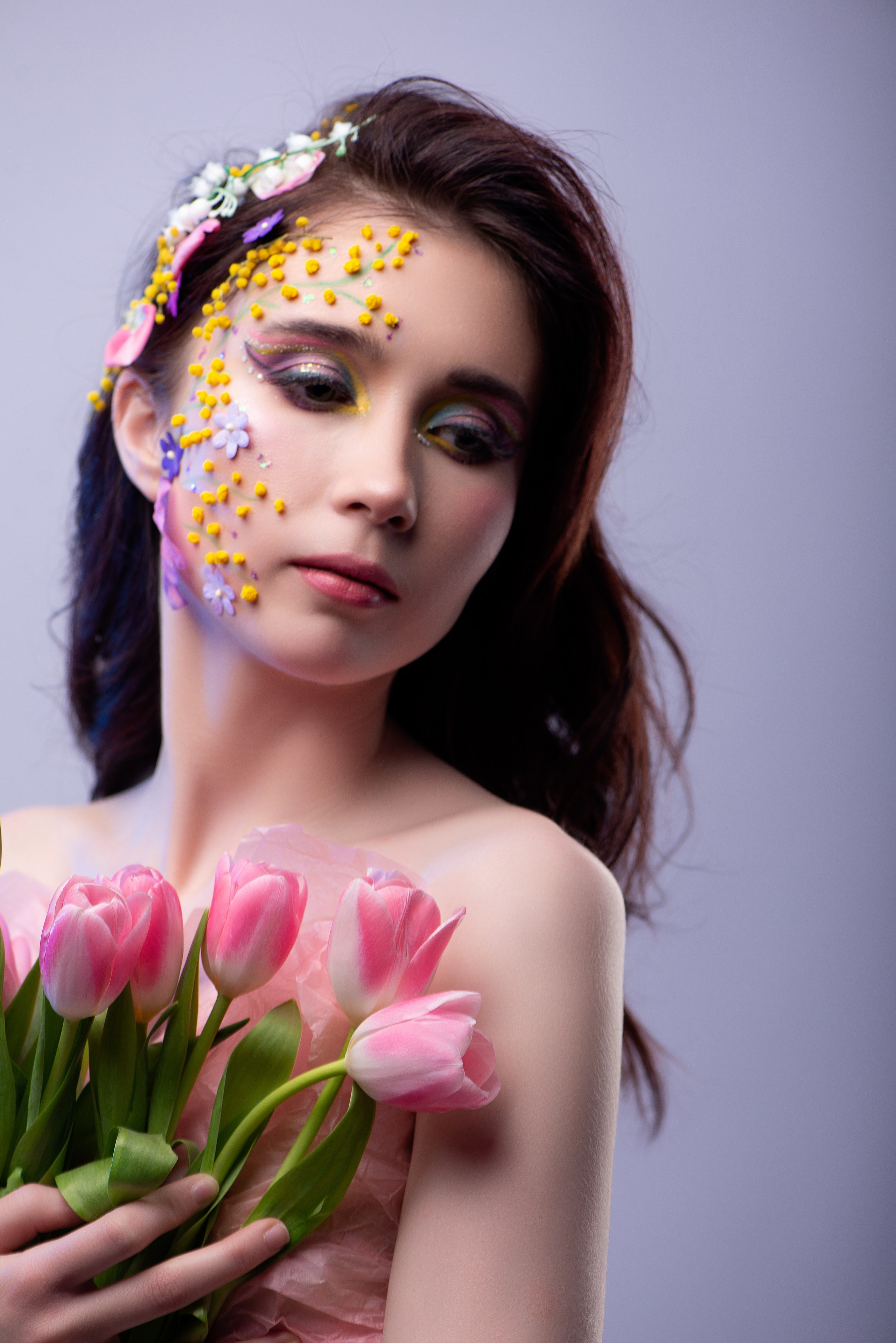 Фотосессия с цветами. Гармония и детали в фотографии Фото продакшен