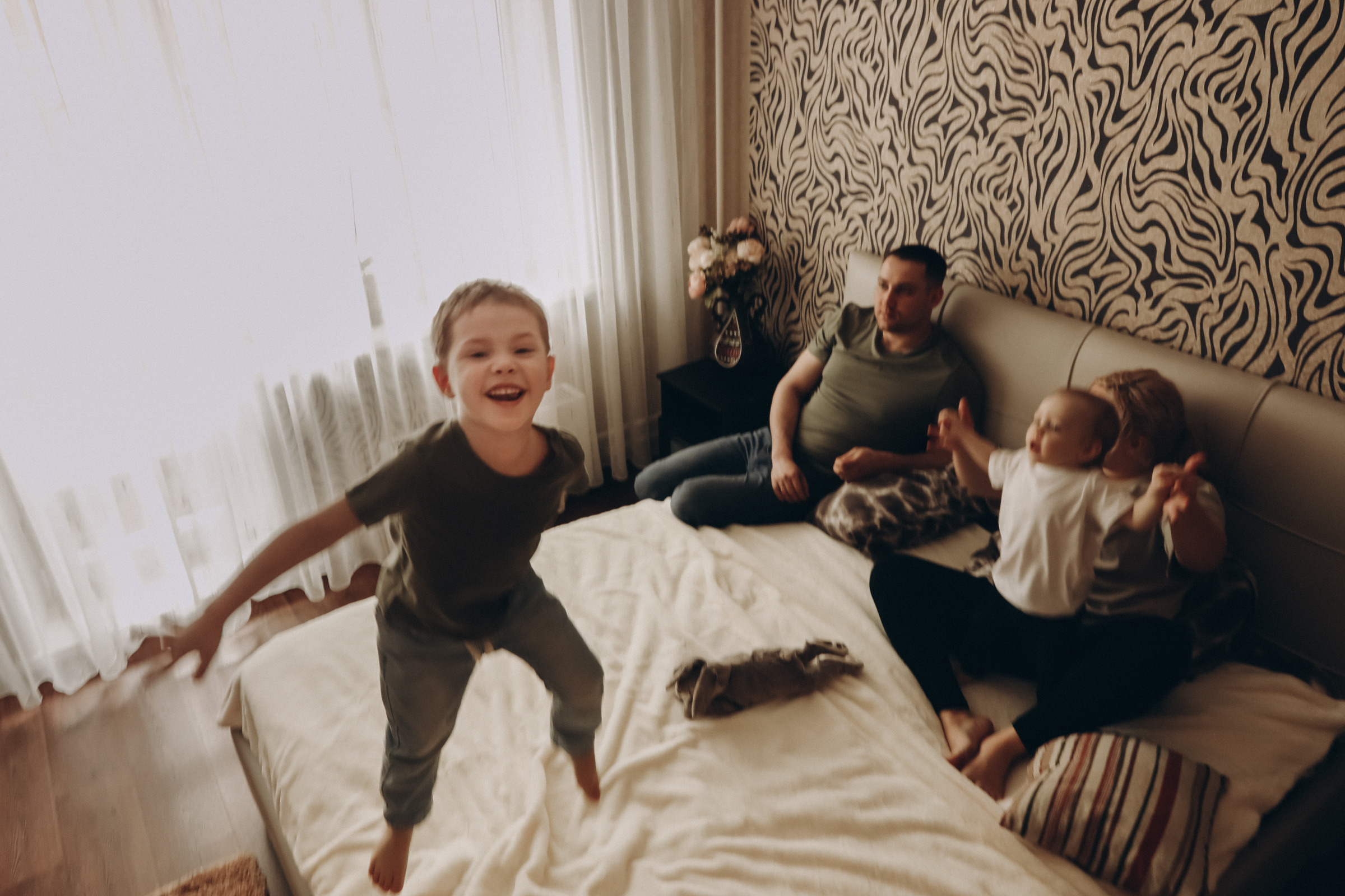 Семейная съемка дома