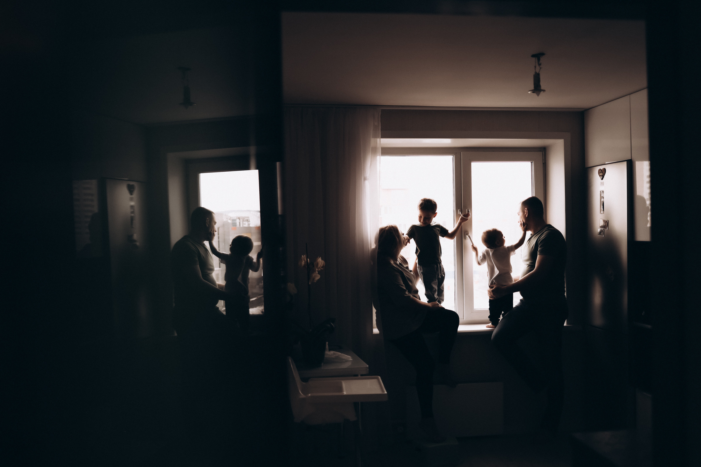 Семейная съемка дома