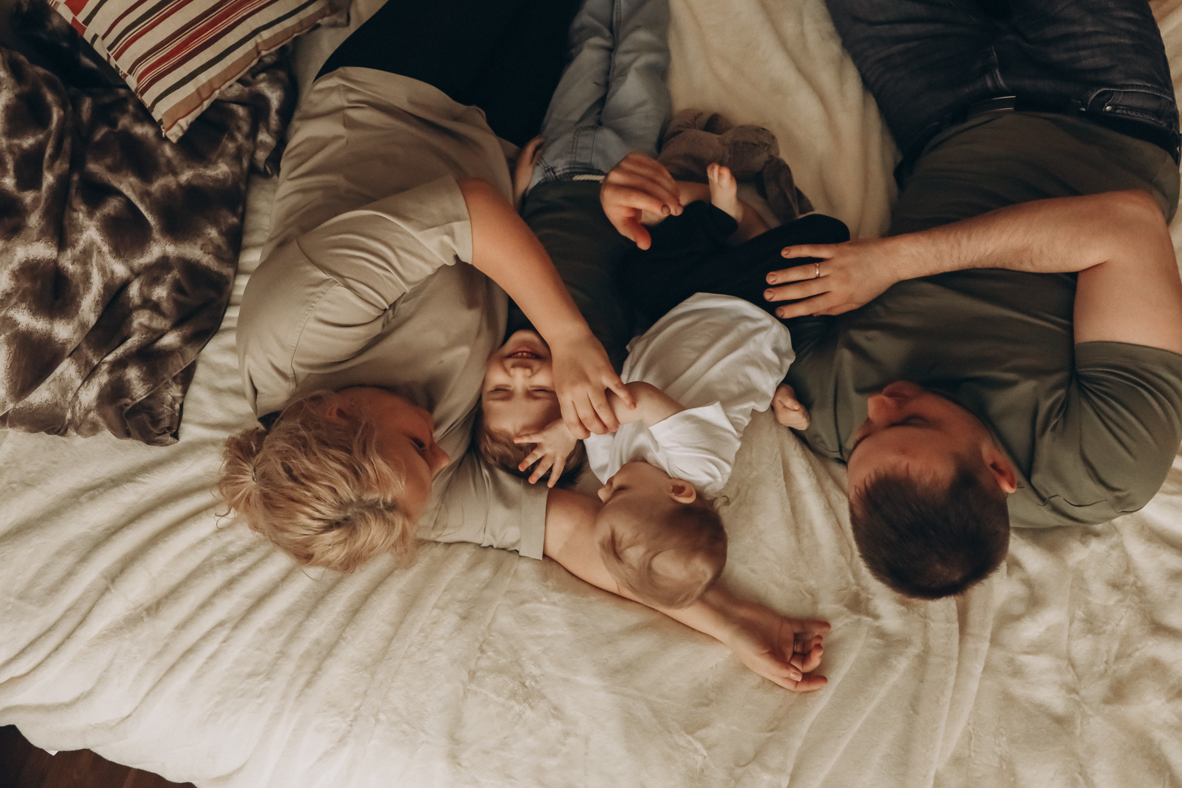 Семейная съемка дома