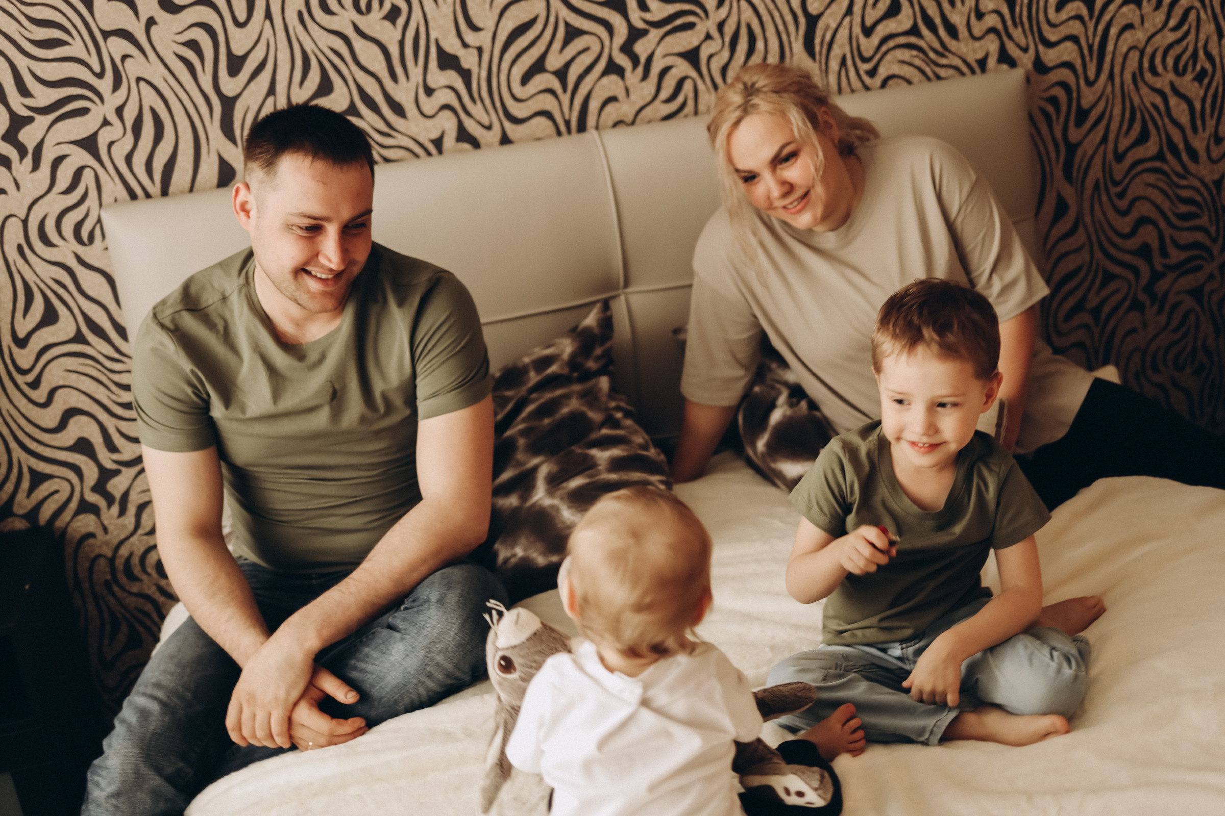 Семейная съемка дома