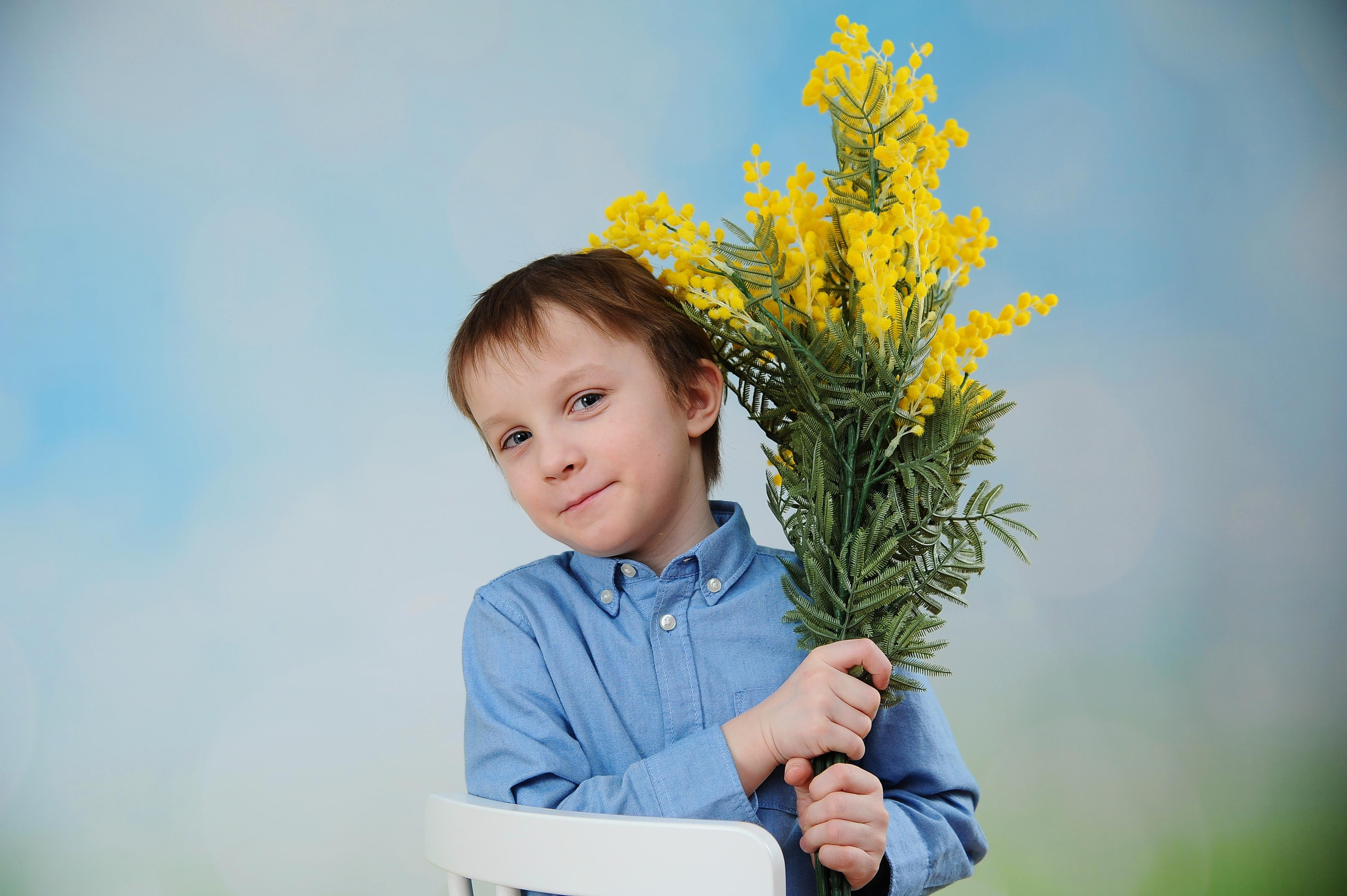Цветы Весны 2022. Детский портрет