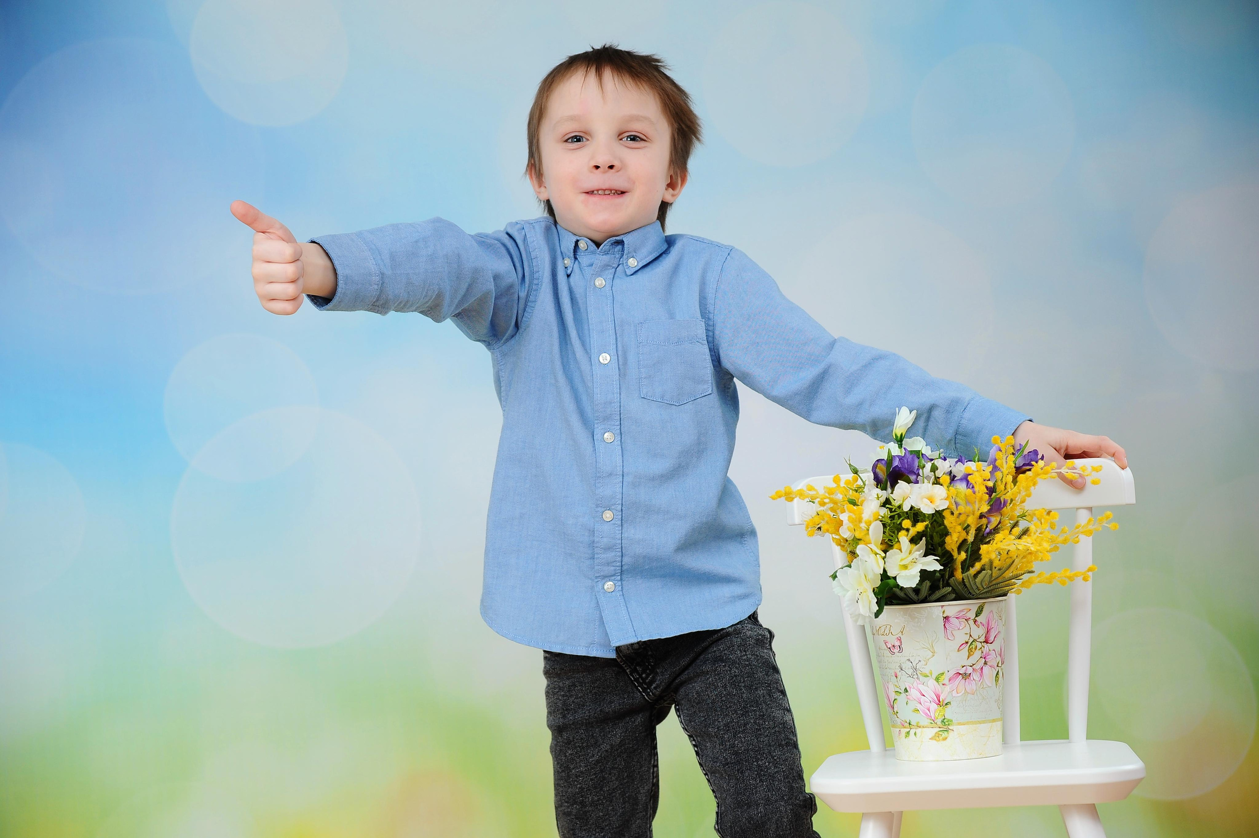 Цветы Весны 2022. Детский портрет