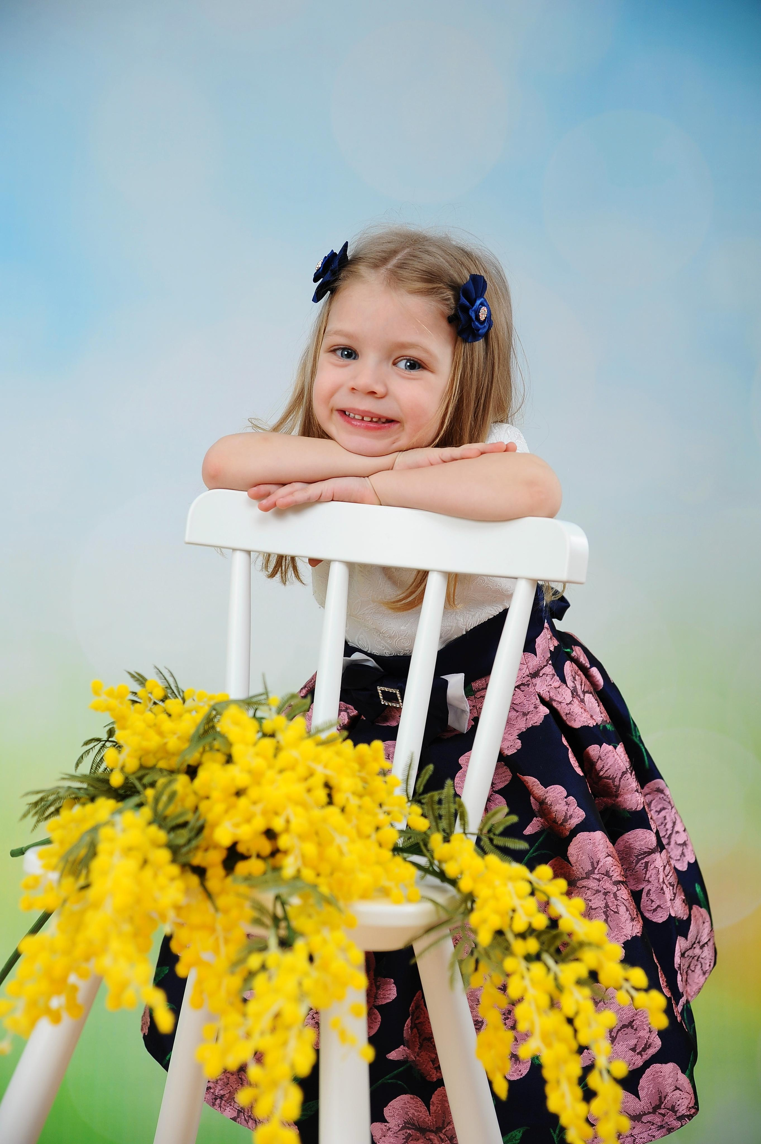 Цветы Весны 2022. Детский портрет