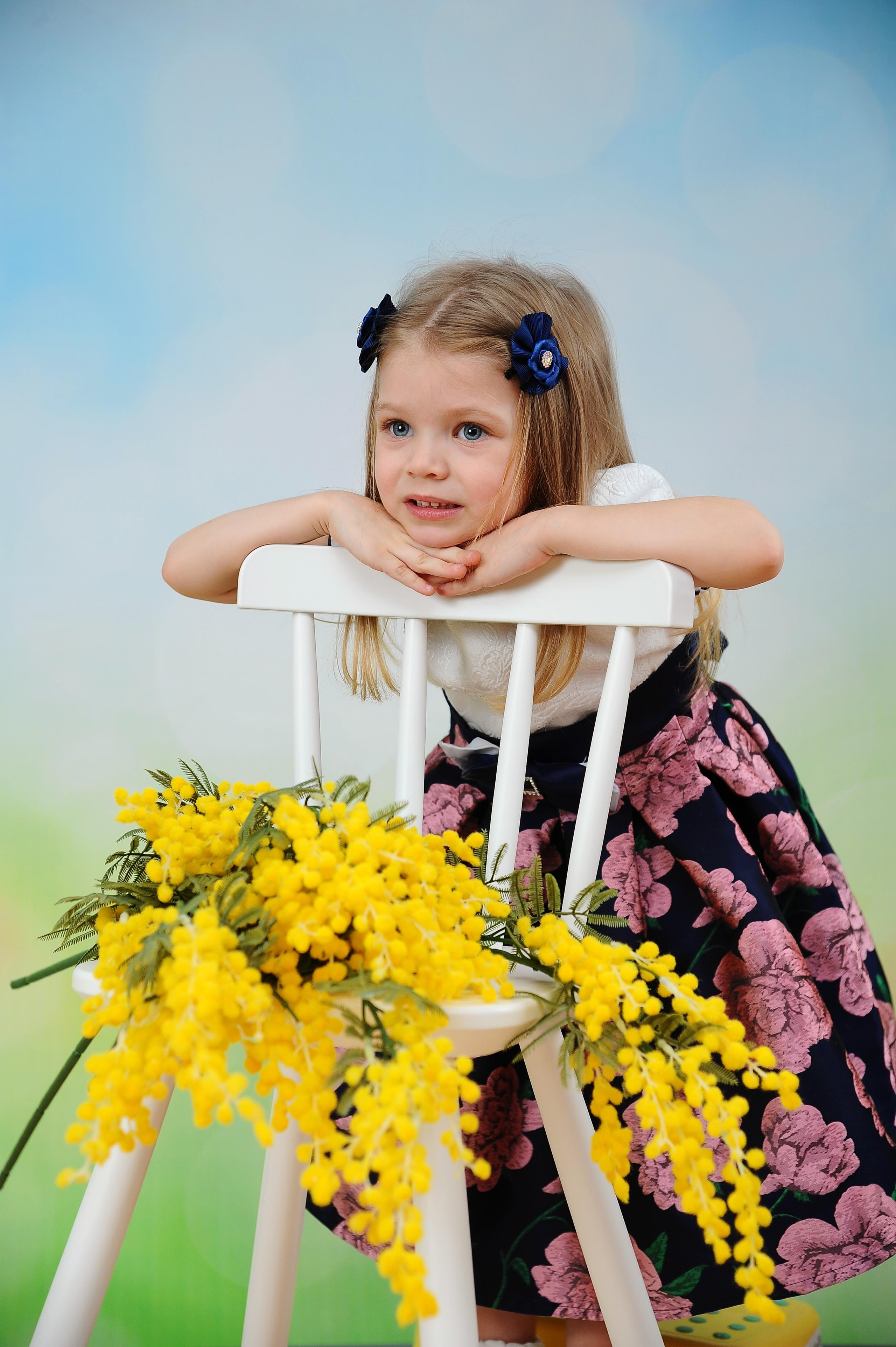 Цветы Весны 2022. Детский портрет