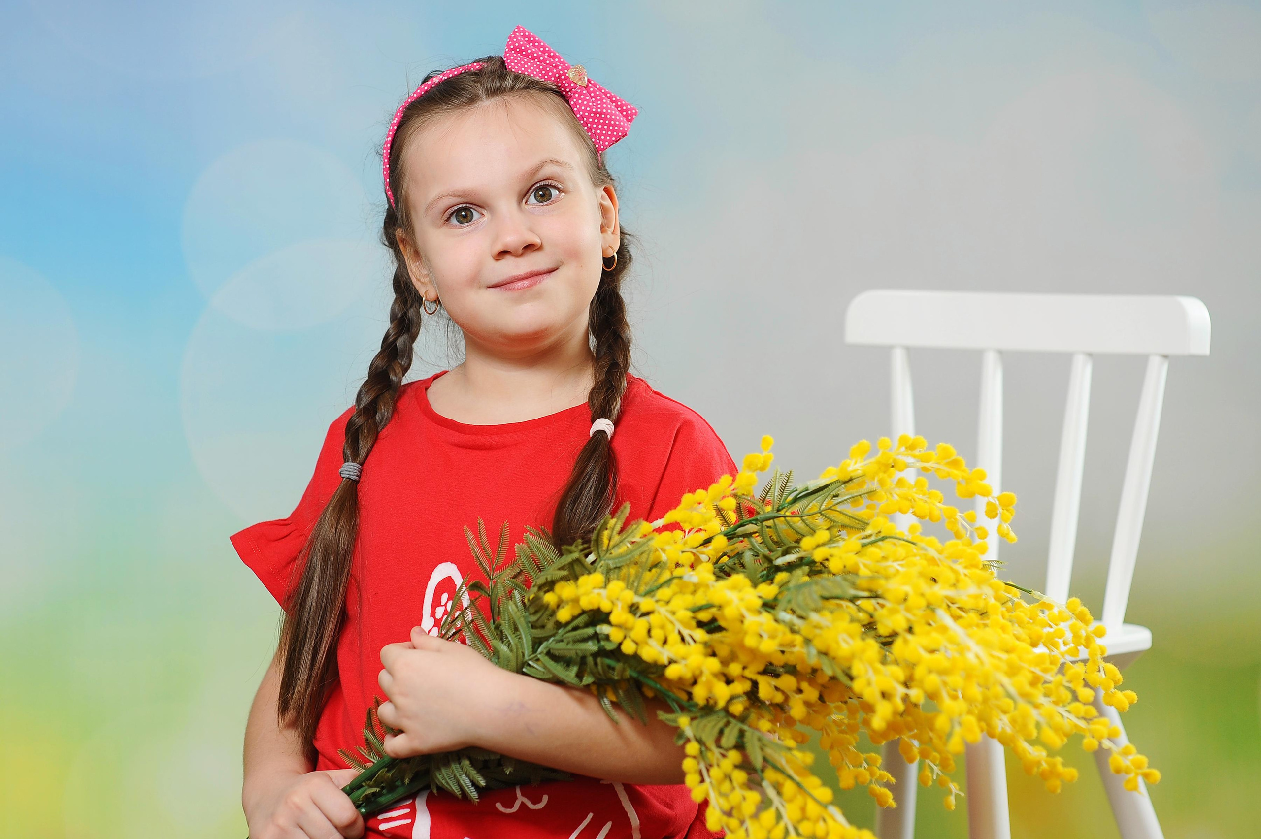 Цветы Весны 2022. Детский портрет