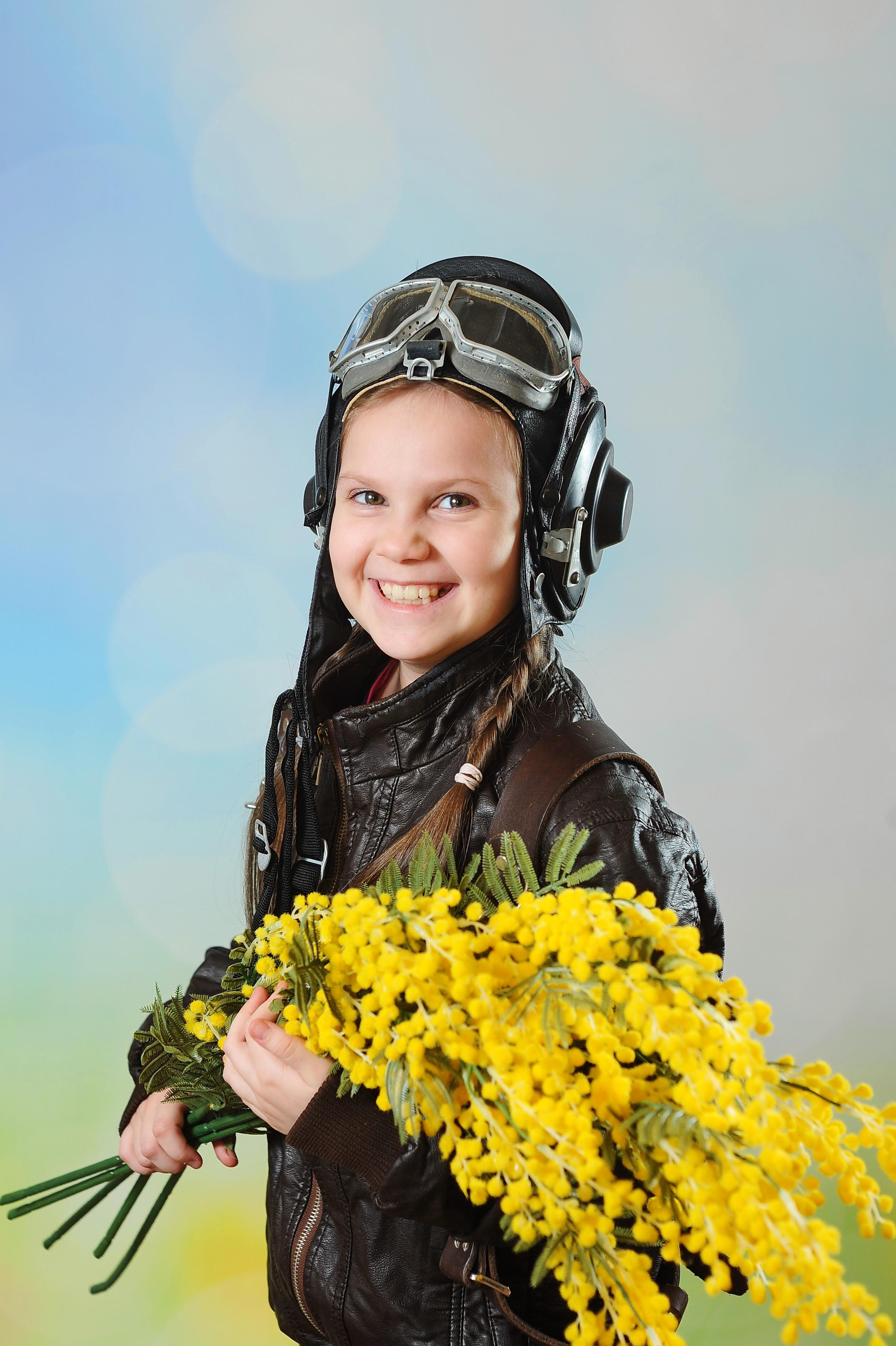 Цветы Весны 2022. Детский портрет