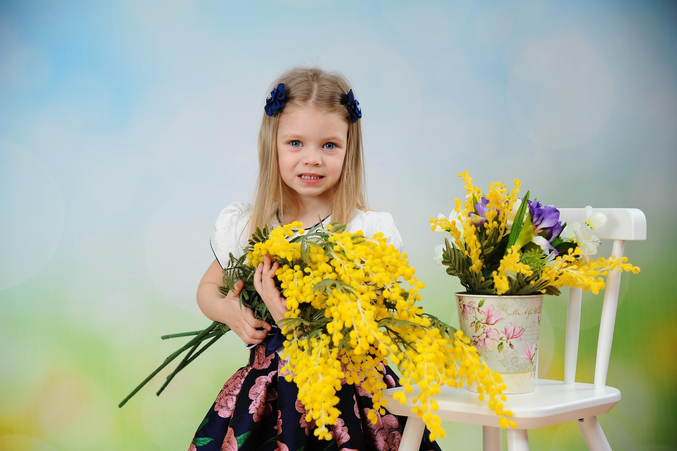 Цветы Весны 2022. Детский портрет