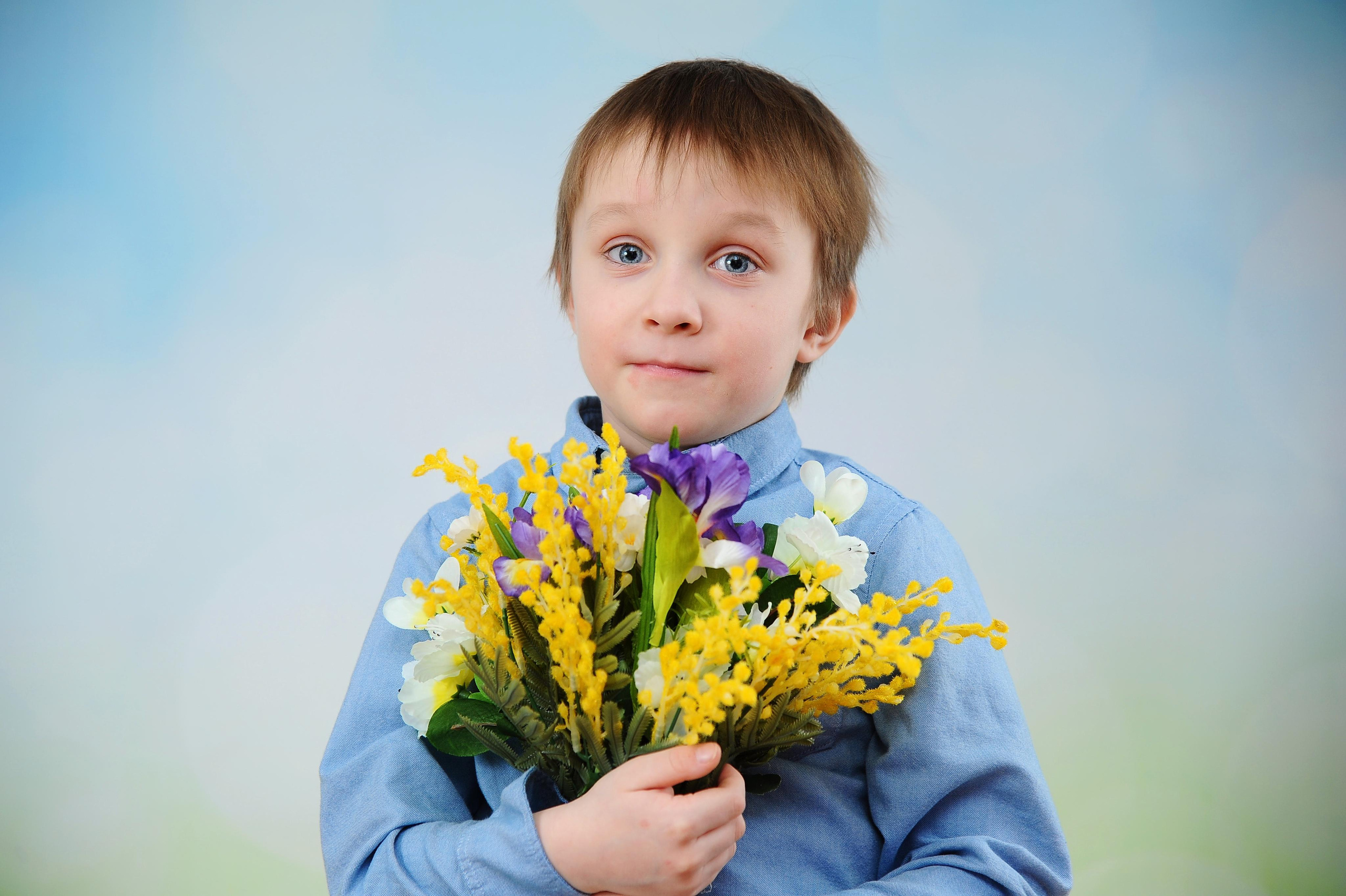 Цветы Весны 2022. Детский портрет