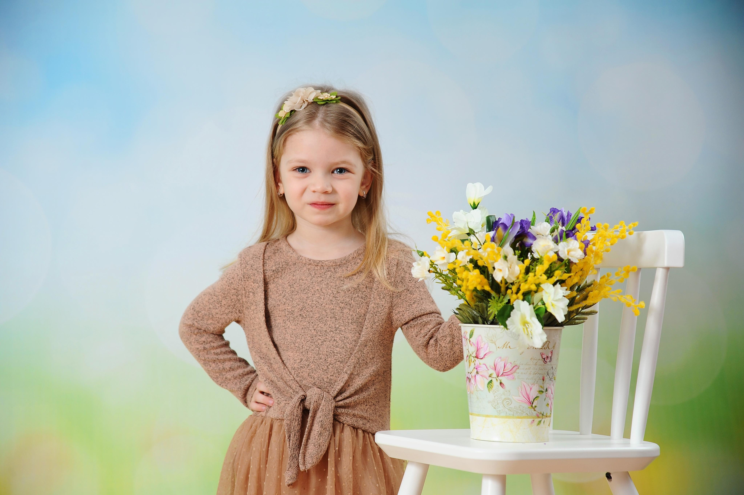 Цветы Весны 2022. Детский портрет