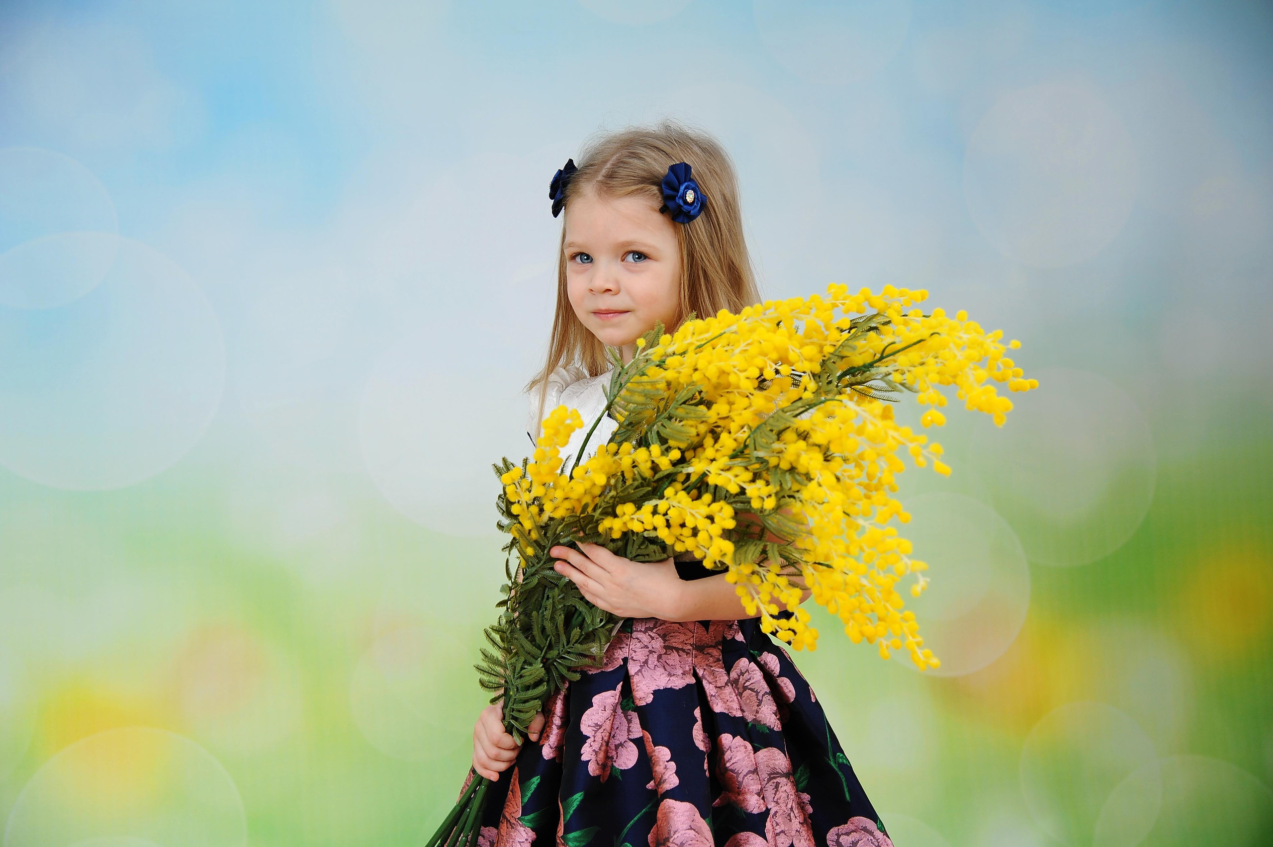 Цветы Весны 2022. Детский портрет