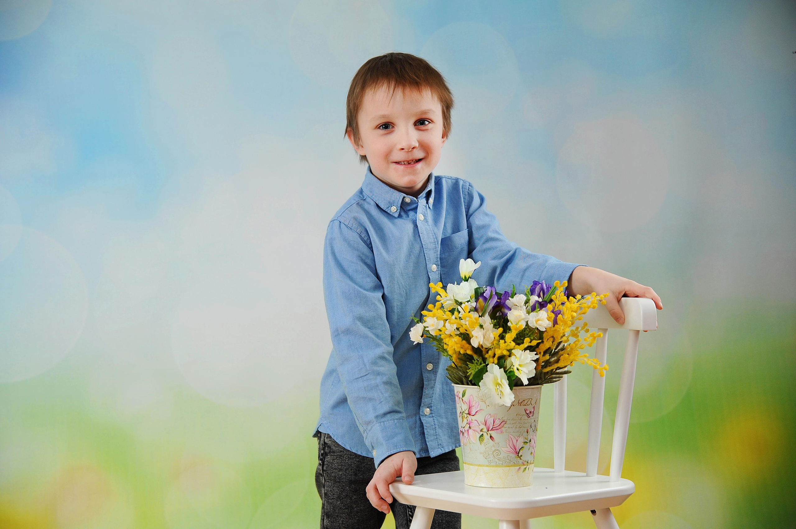 Цветы Весны 2022. Детский портрет