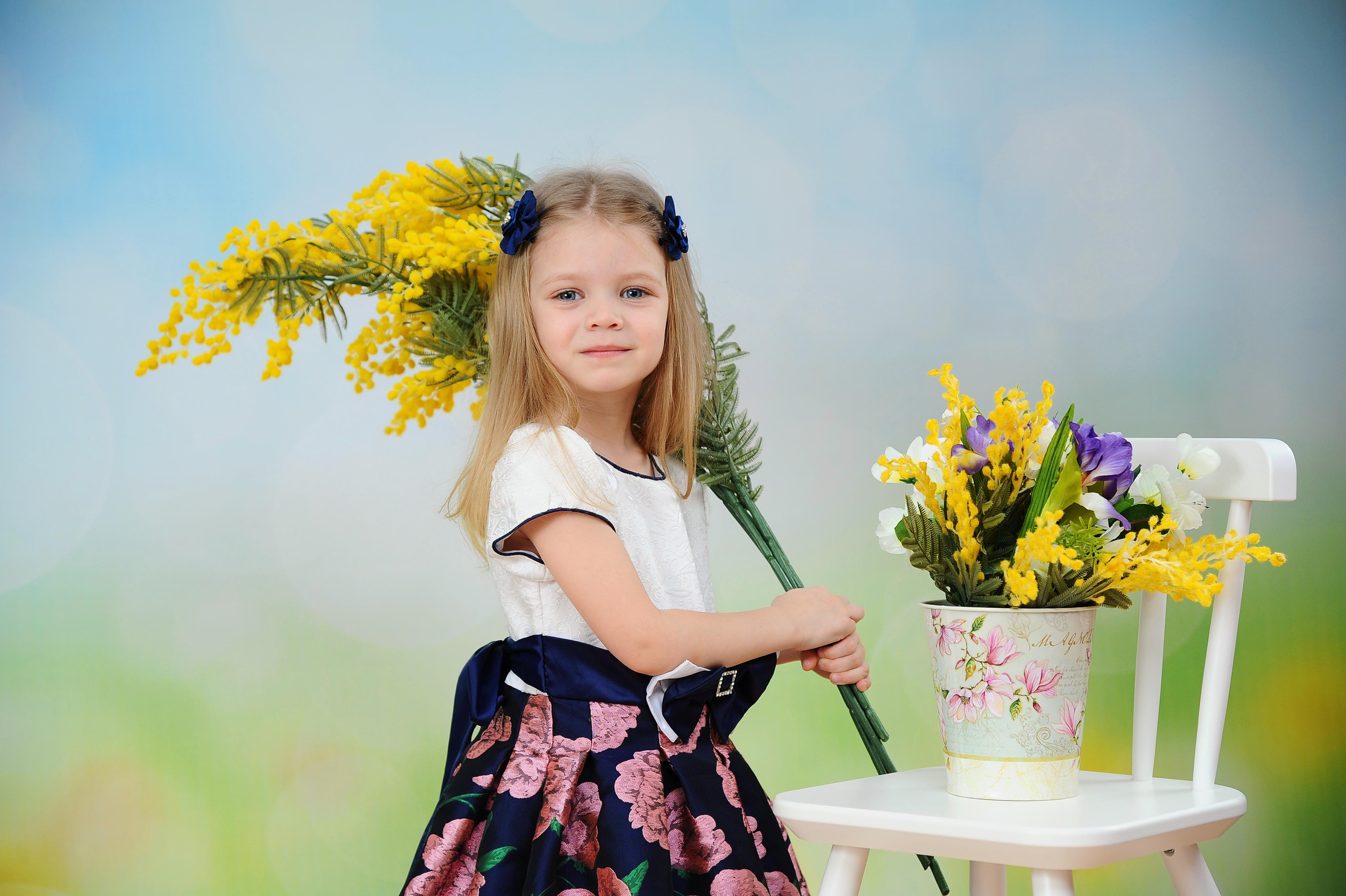 Цветы Весны 2022. Детский портрет