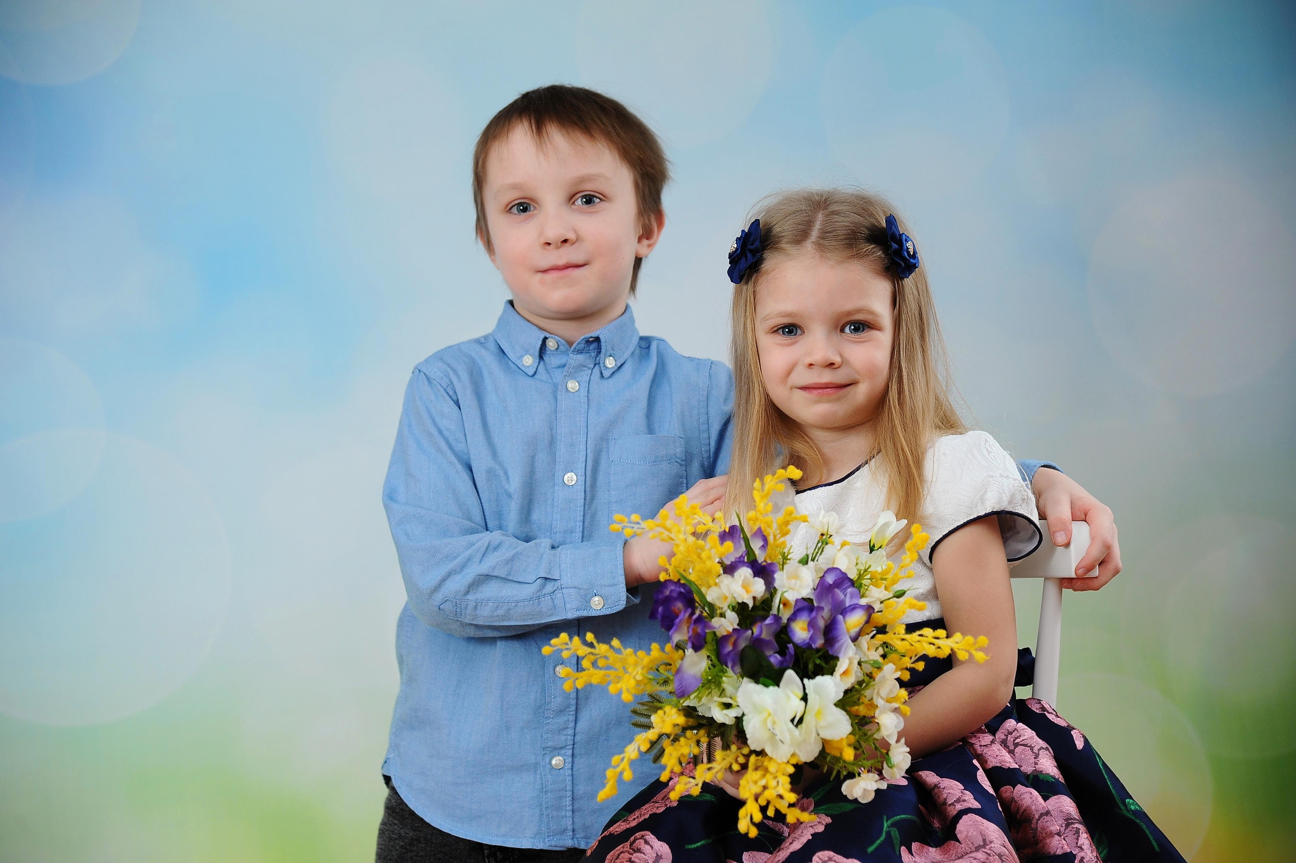 Цветы Весны 2022. Детский портрет