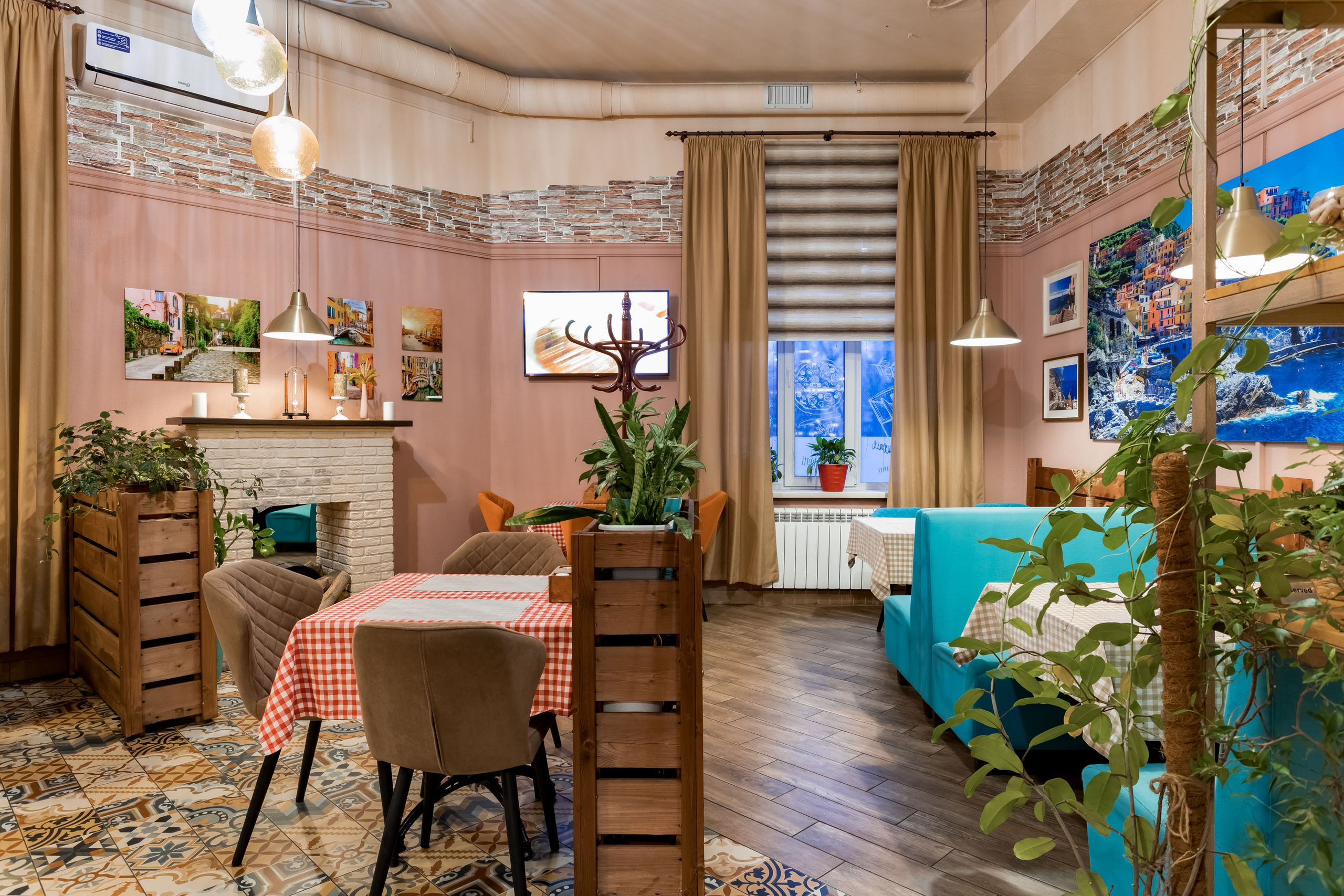 Кафе Giovane nonna в Реутове. Интерьеры, Контент, Портреты | Фотограф в Москве Дани Терно