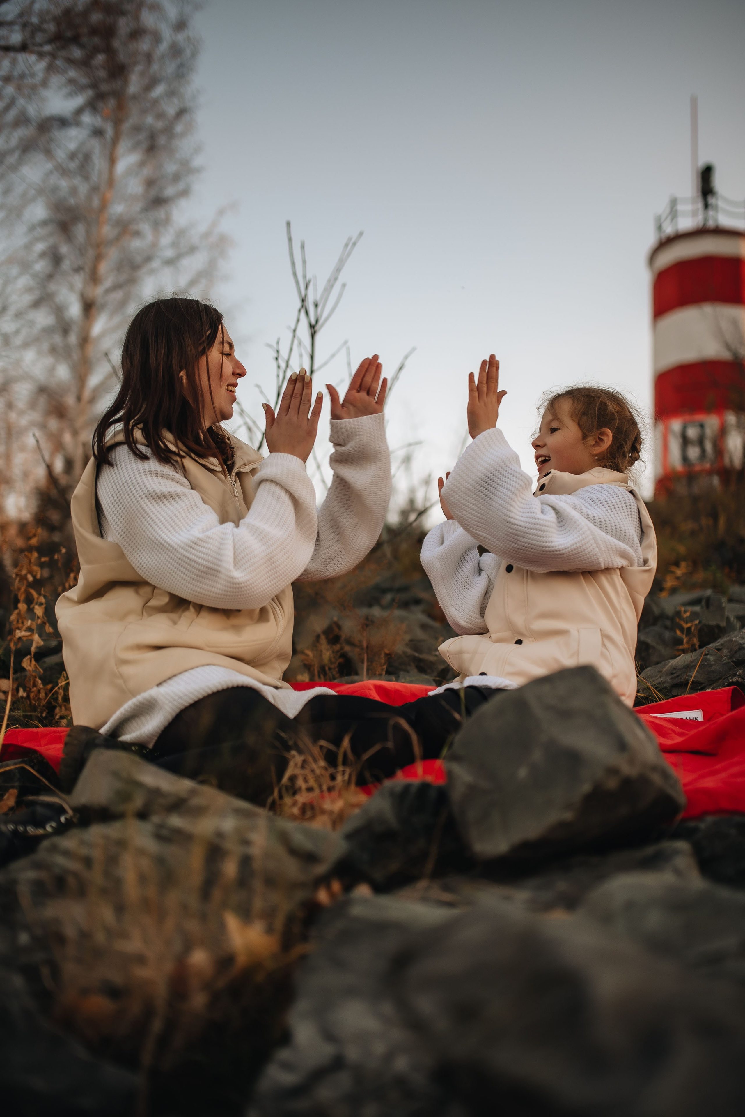 Маяк на Оби. Семейная фотосессия в Новосибирске от фотографа Ольги Коваль