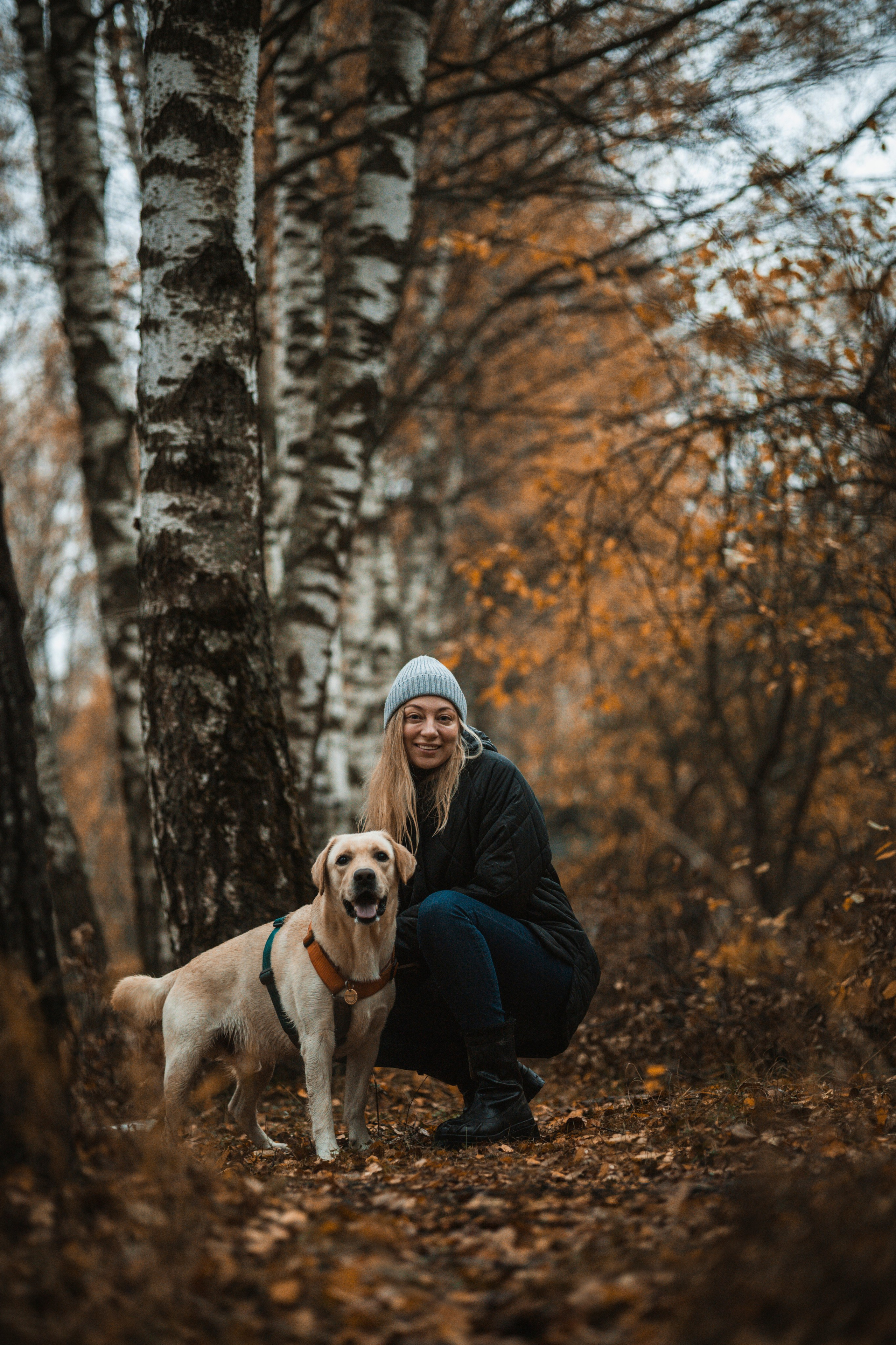 Съемка с собакой. Анастасия Белаш