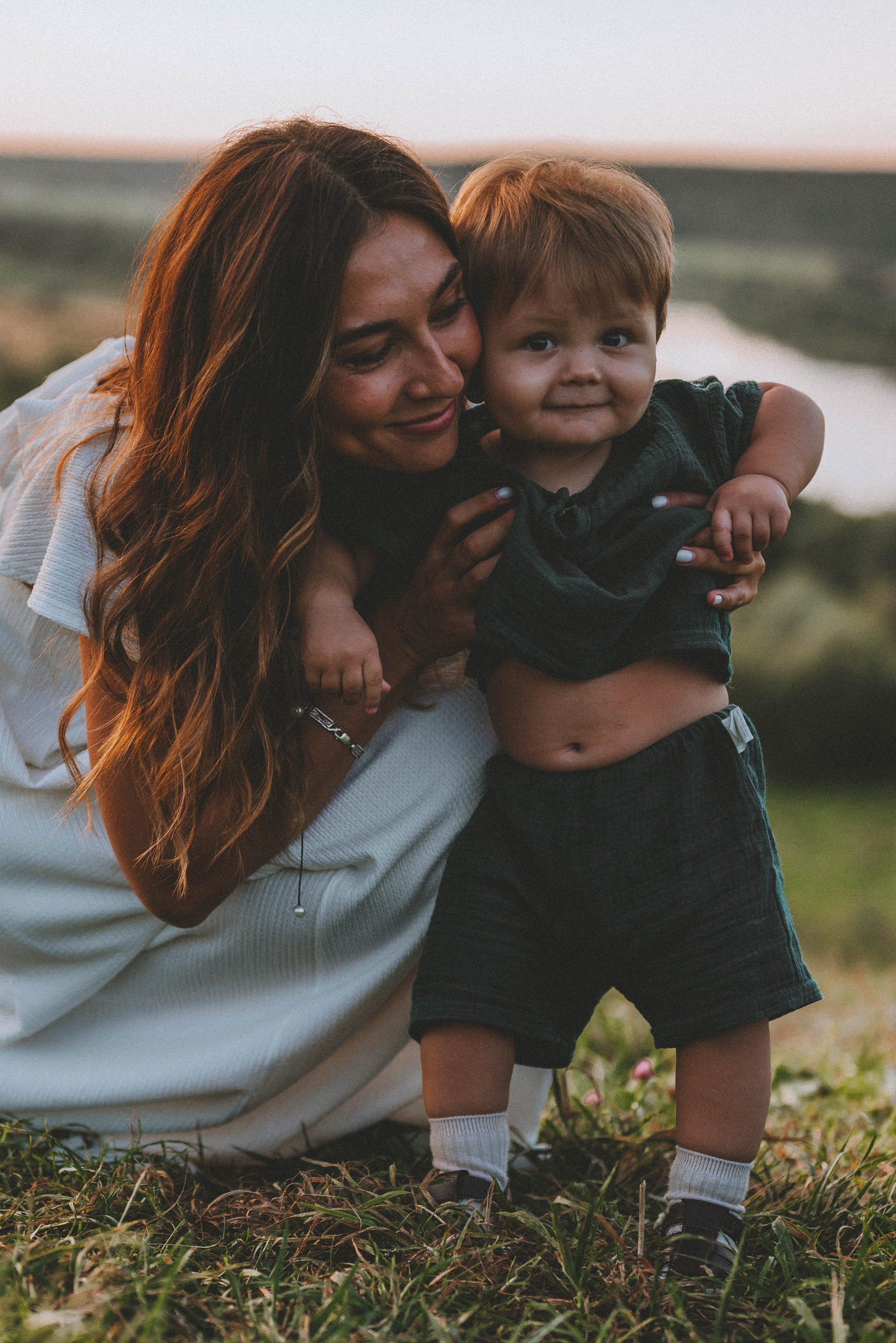 Лев с родителями на закате. Фотограф Кристина Пархоменко