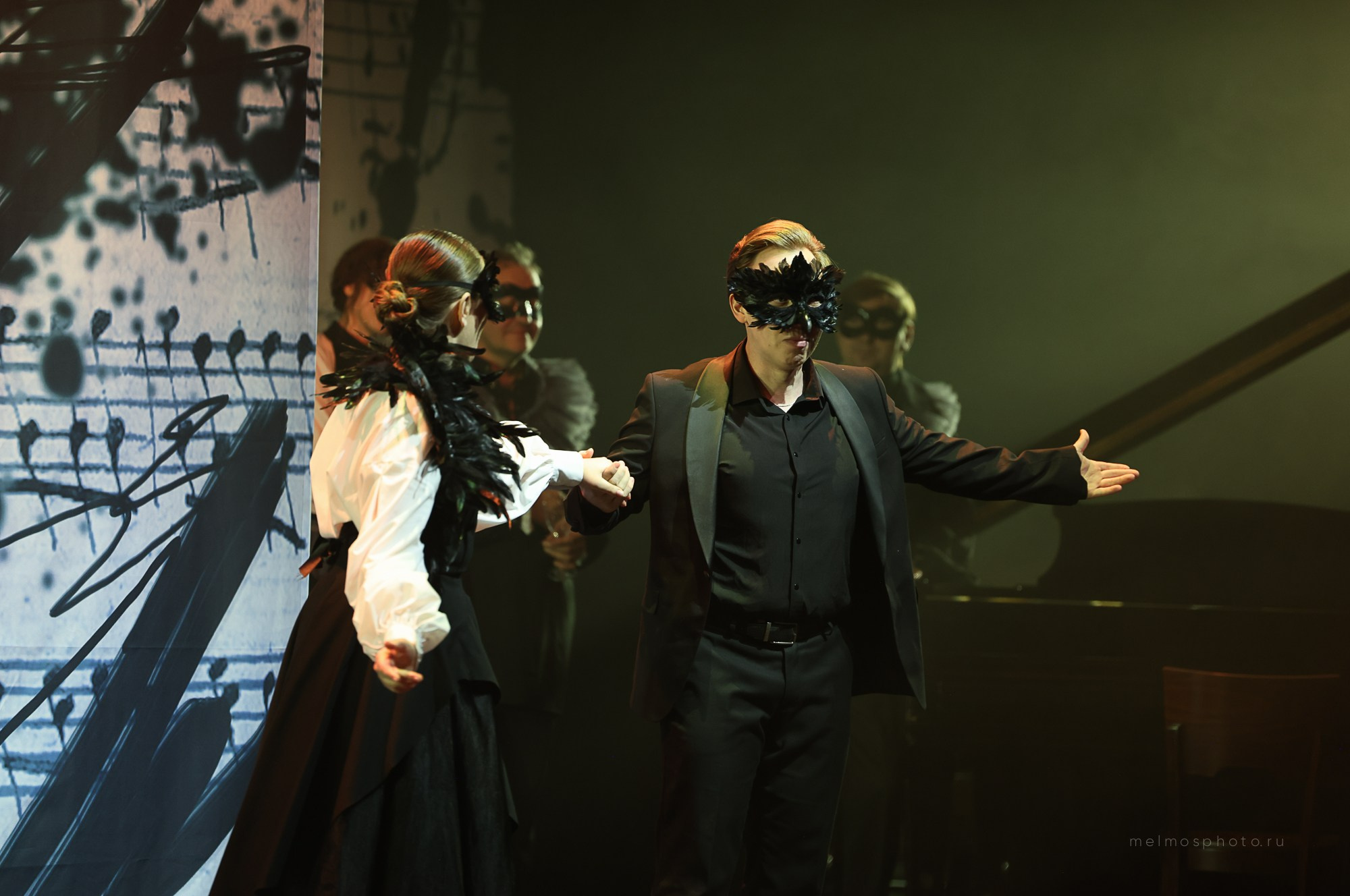 Моцарт и Сальери. МОСКОНЦЕРТ. Reportage, architectural, fine art photographer Lena Melnikova in Moscow