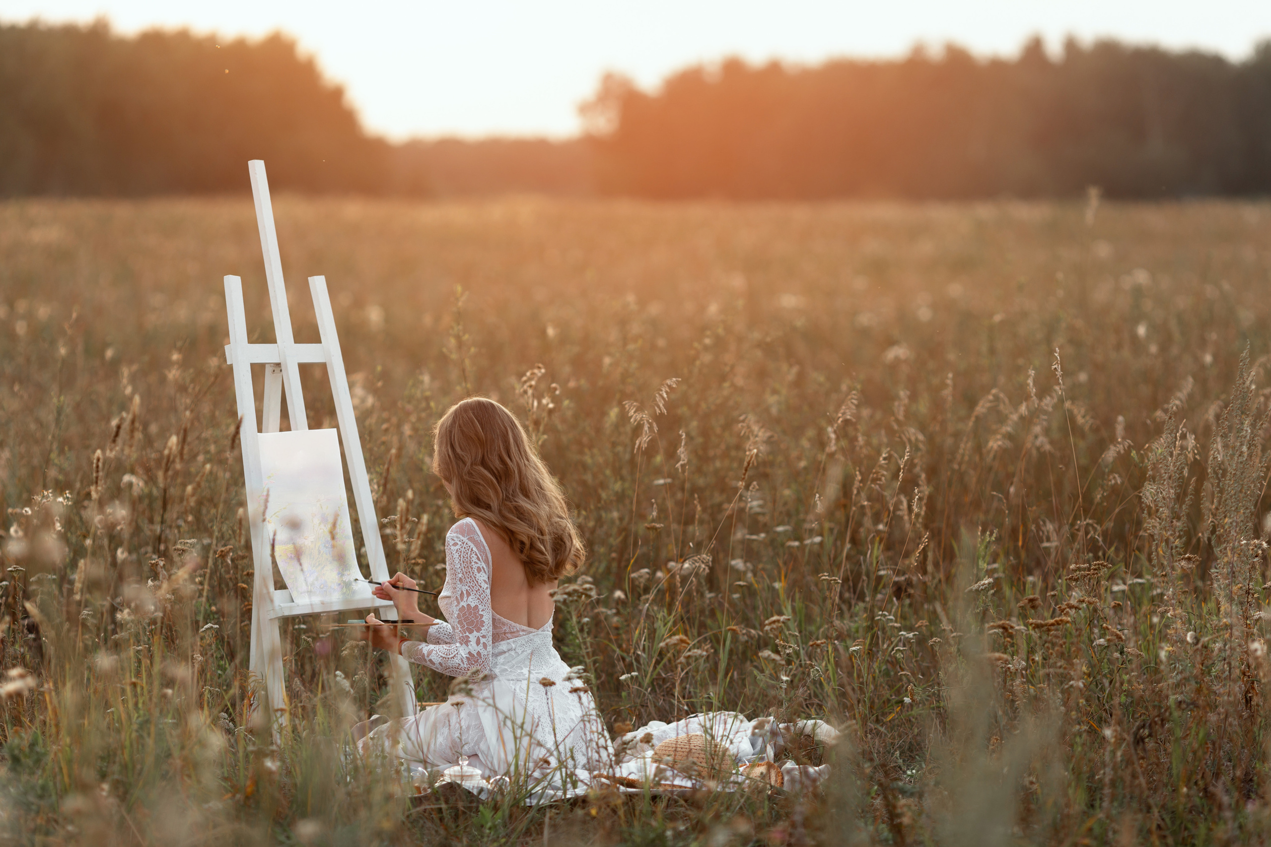 Художница Ева. Бигильдина Роза фотограф в Челябинске. Выпускные альбомы